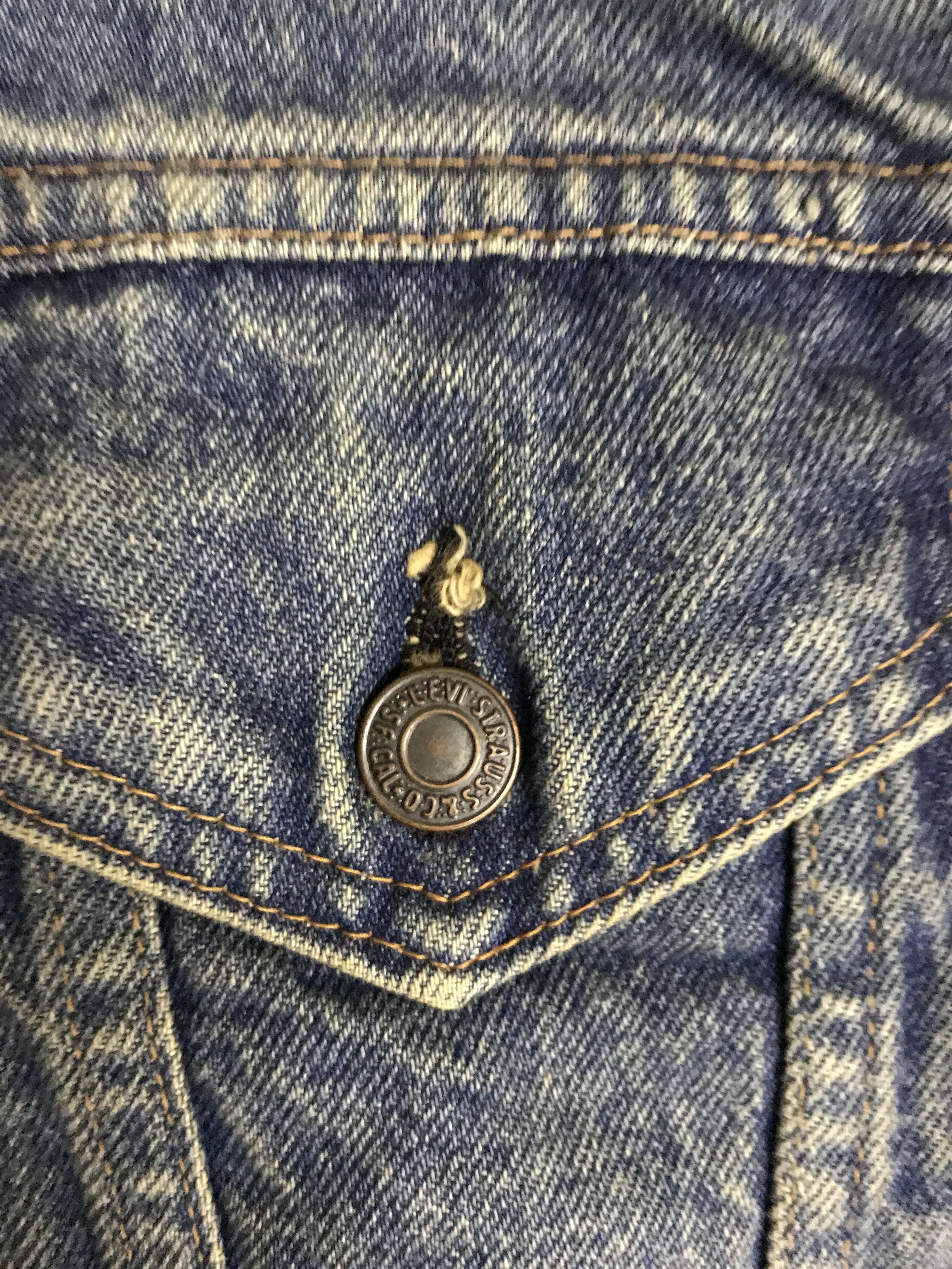 Levi's VL153 Levis 70505 Trucker Size US S / EU 44-46 / 1 - 6 Thumbnail