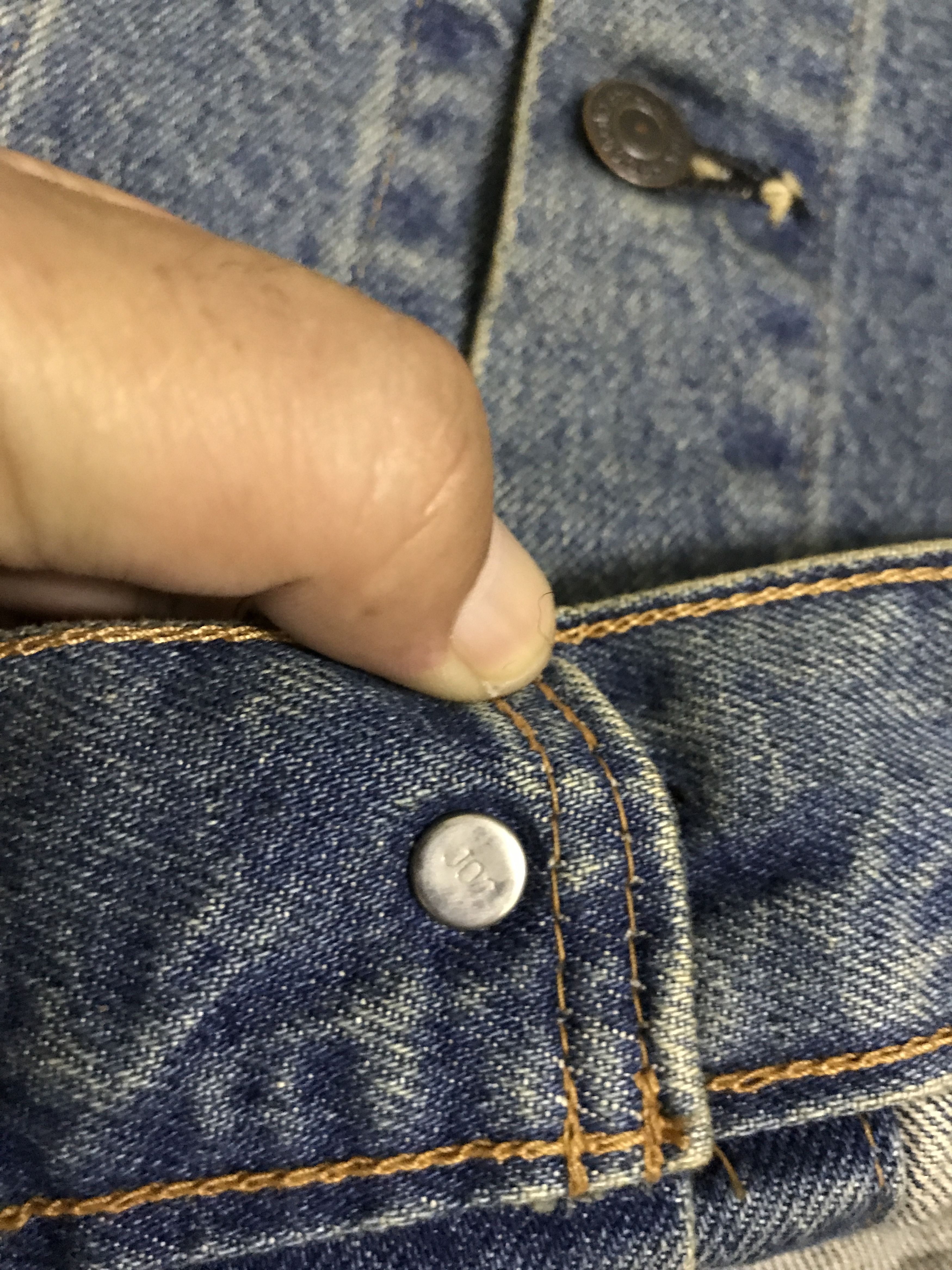 Levi's VL153 Levis 70505 Trucker Size US S / EU 44-46 / 1 - 9 Thumbnail