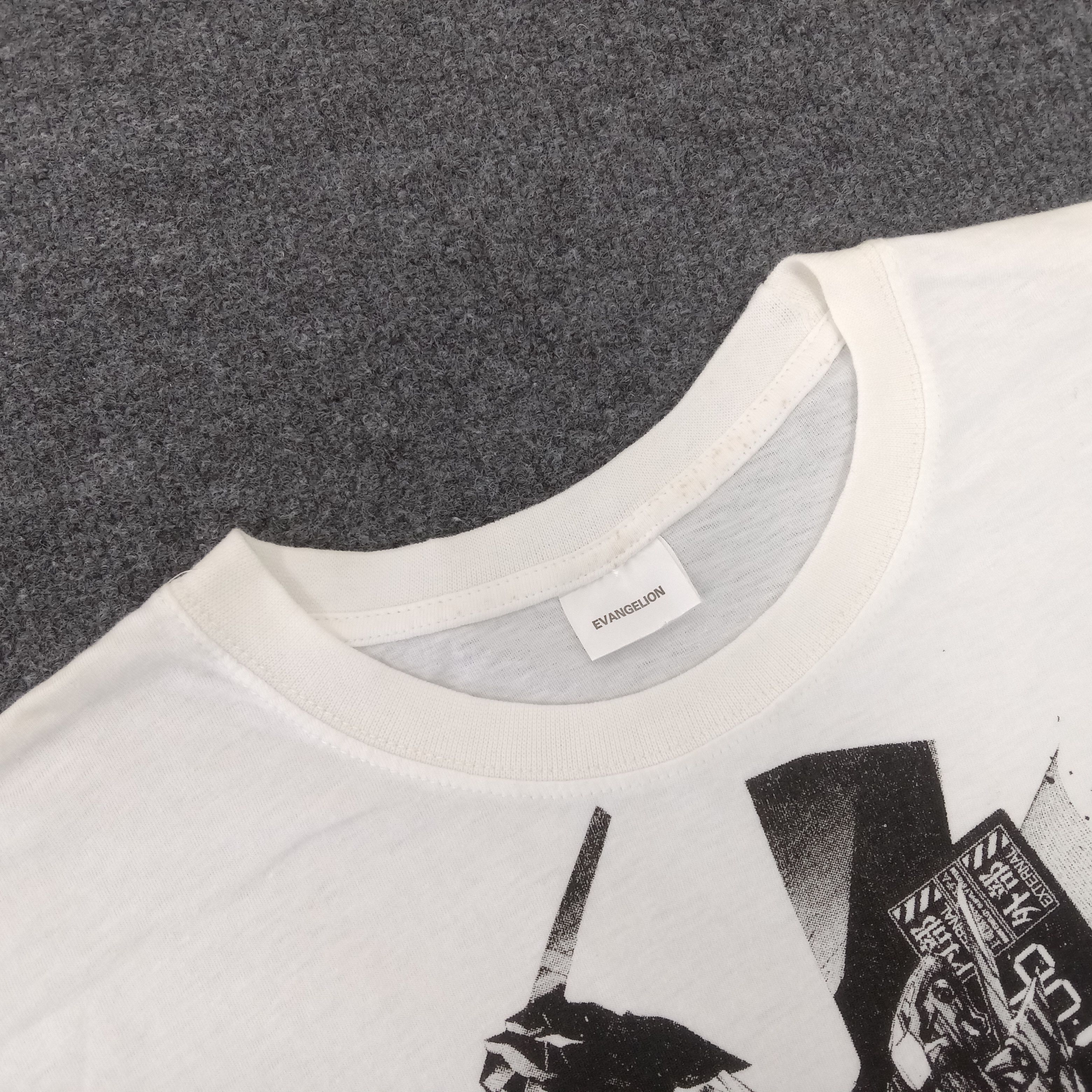 Japanese Brand × Vintage Evangelion Japanese Animated Series Tshirt Size US M / EU 48-50 / 2 - 4 Thumbnail