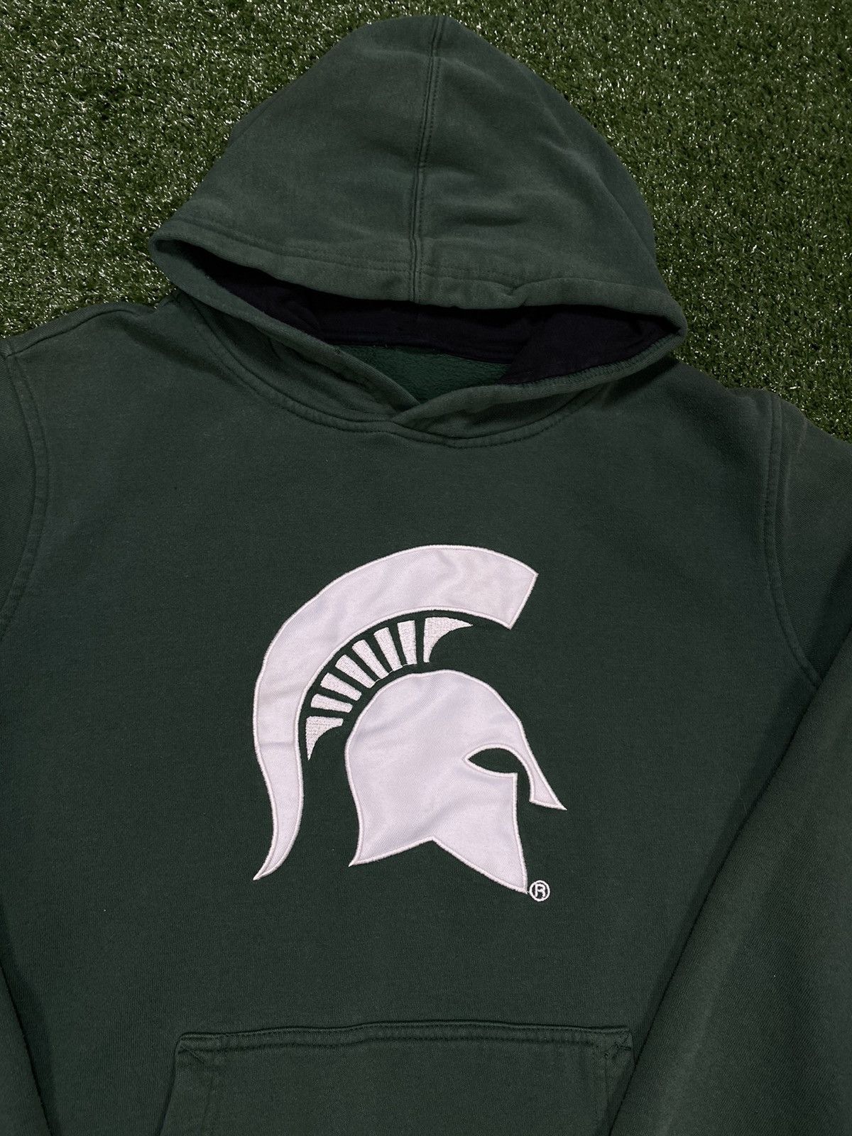 Vintage Early 2000s Michigan Spartans stitched hoodie sweater Size US XS / EU 42 / 0 - 2 Thumbnail