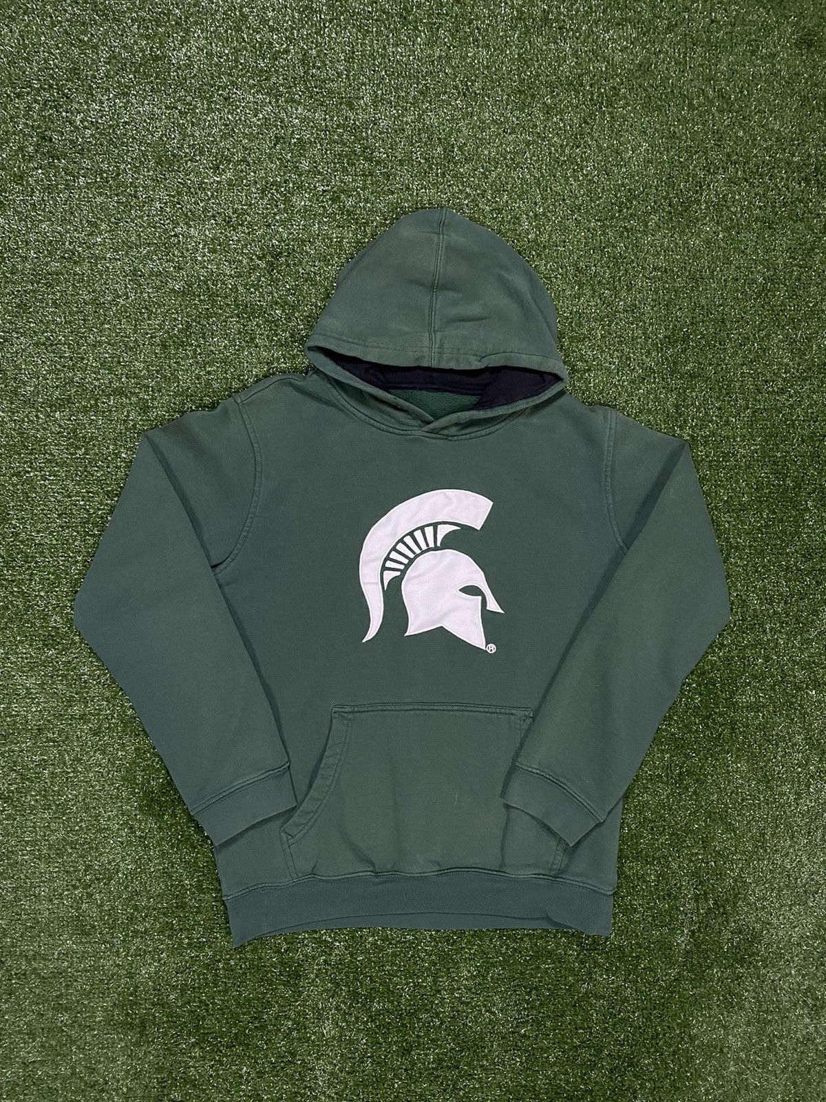 Vintage Early 2000s Michigan Spartans stitched hoodie sweater Size US XS / EU 42 / 0 - 1 Thumbnail