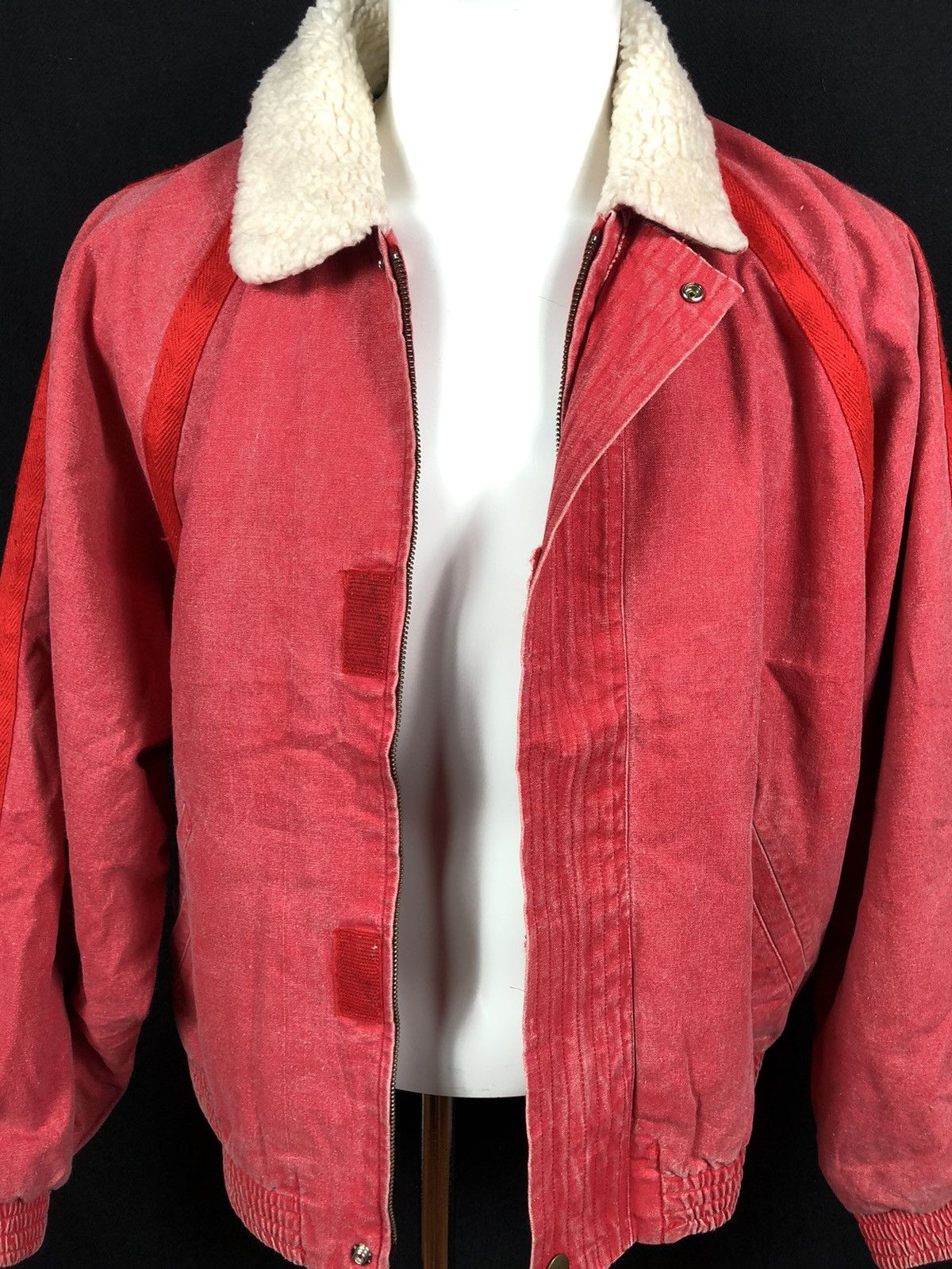 Kapital Kountry Vintage Big John Bourbon Street Jackets Red Denim Rare! Size US M / EU 48-50 / 2 - 2 Thumbnail