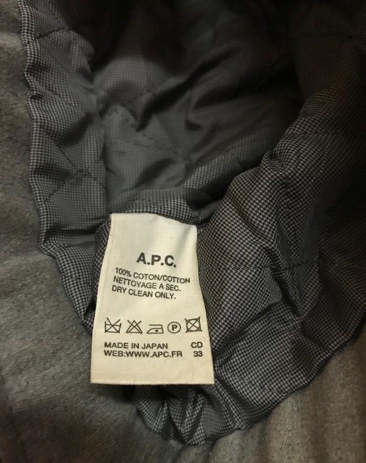 A.P.C. × Designer × Vintage Vintage A.P.C Bikers jacket 3 pockets style Size US M / EU 48-50 / 2 - 3 Thumbnail