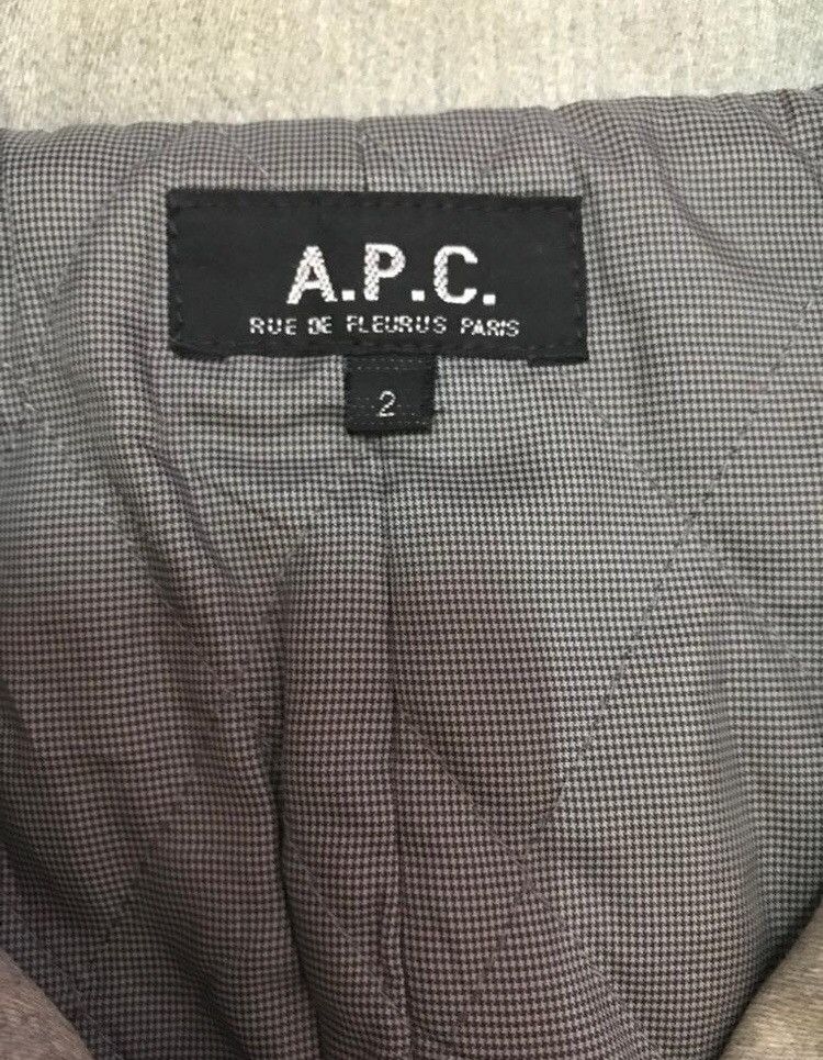 A.P.C. × Designer × Vintage Vintage A.P.C Bikers jacket 3 pockets style Size US M / EU 48-50 / 2 - 2 Thumbnail