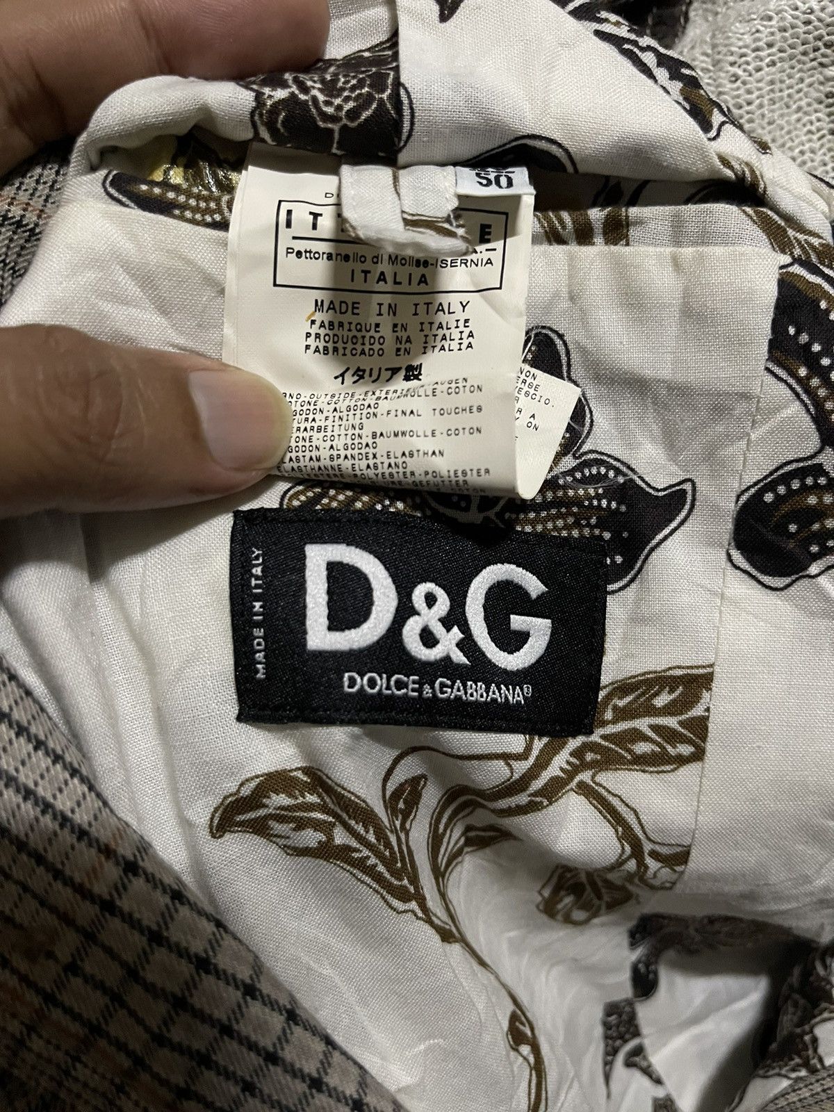 Dolce & Gabbana 🔥RARE HYBRID Hoodie Deconstruct D&G PERU Equator Pacific Size US M / EU 48-50 / 2 - 9 Thumbnail