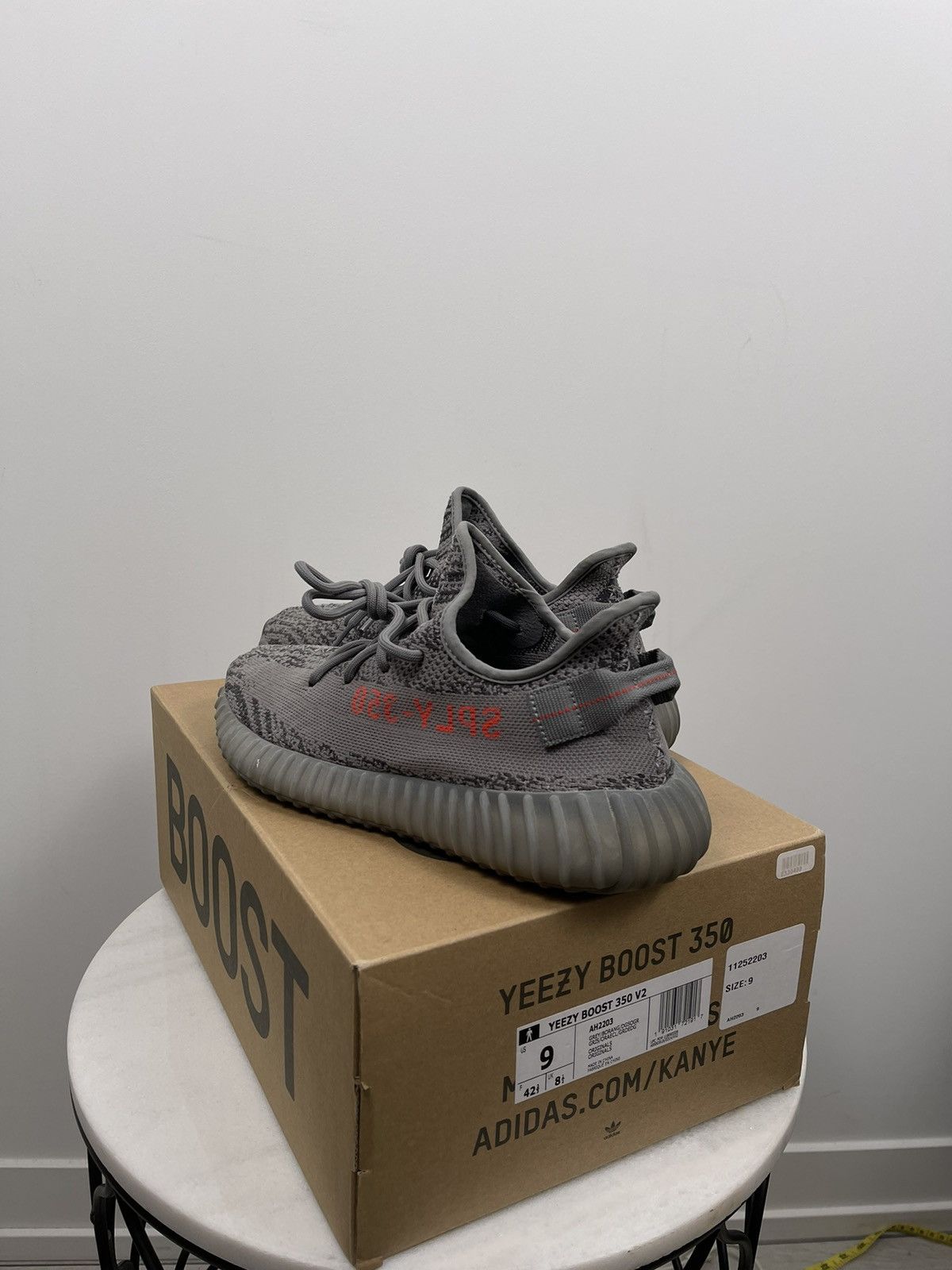 Adidas × Kanye West Yeezy Boost 350 V2 Beluga 2.0 Size US 9 / EU 42 - 7 Thumbnail