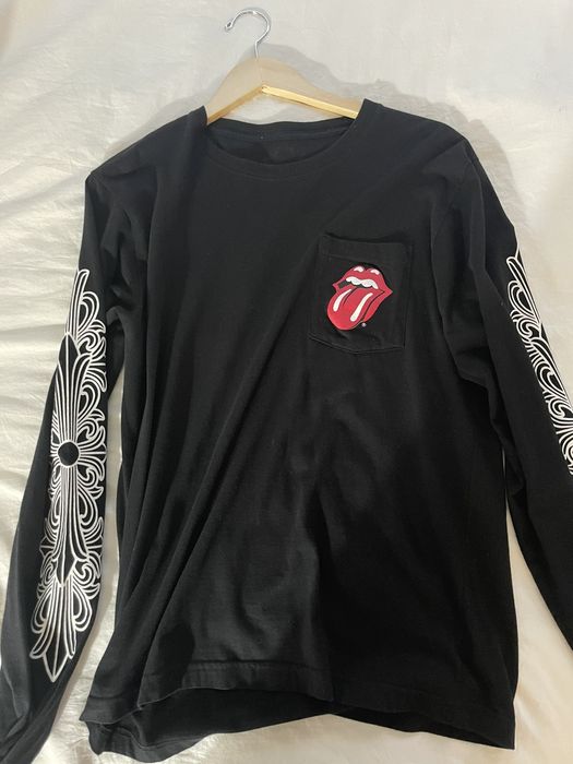 Chrome Hearts Chrome Hearts Rolling Stones Long Sleeve Tee | Grailed