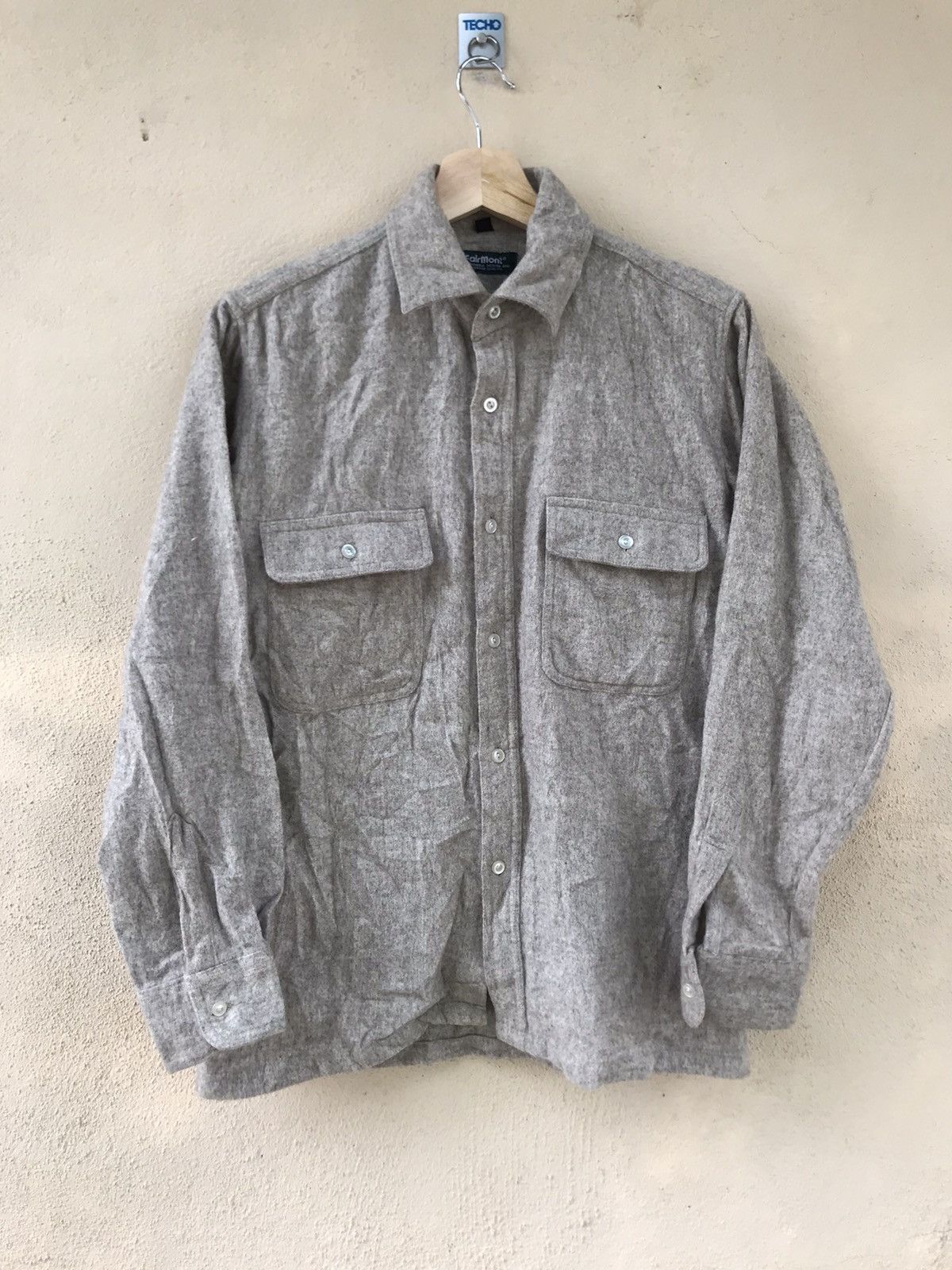 Vintage Vintage FairMont Wools Flannel Button Up Shirt Size US M / EU 48-50 / 2 - 1 Thumbnail