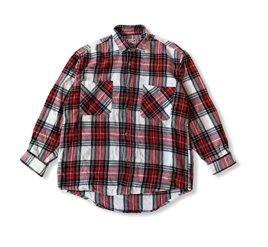 Flannel Vintage 90s Multimate Flannel Button Up Shirt Size US L / EU 52-54 / 3 - 1 Thumbnail