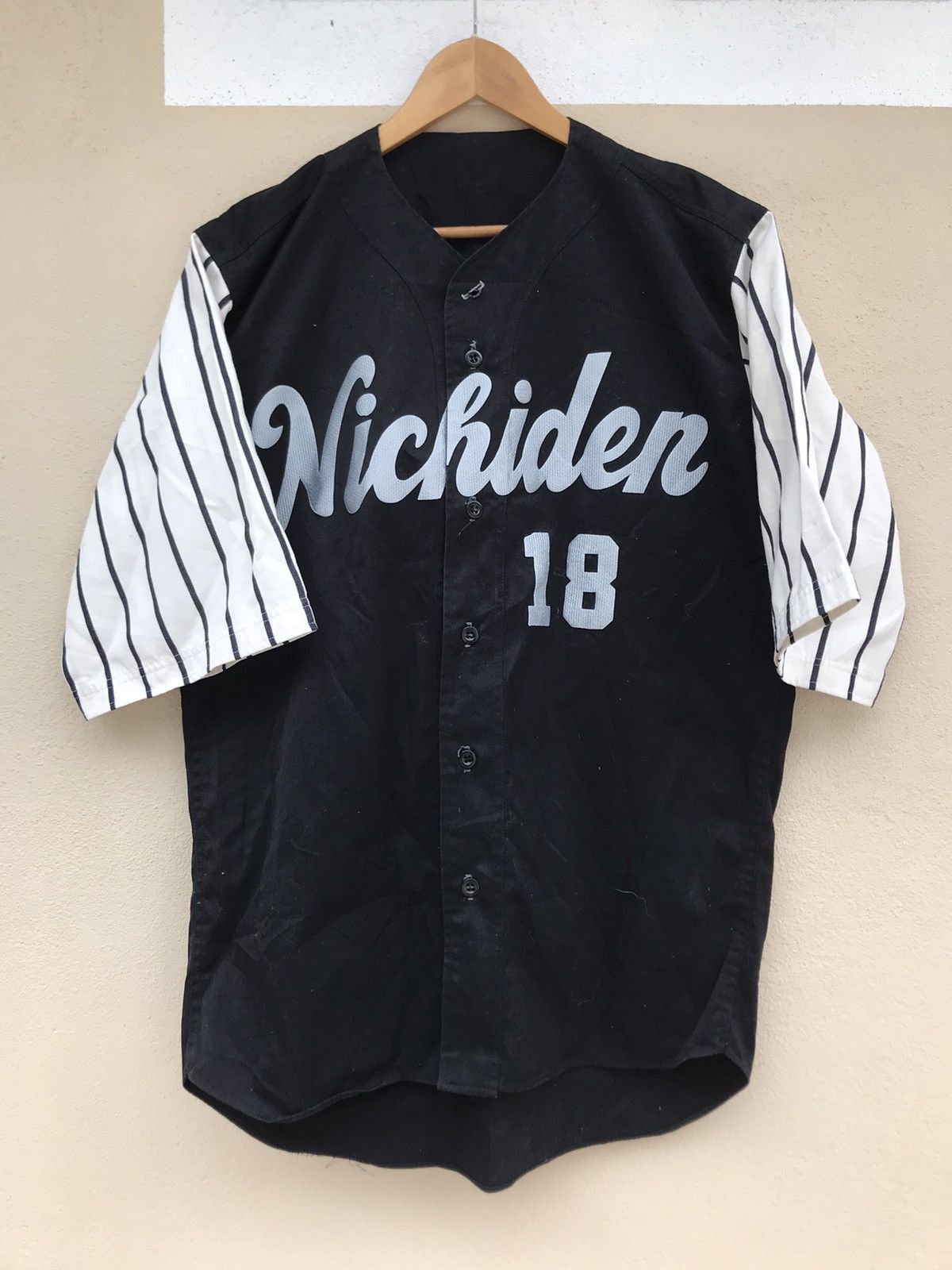 MLB Nichiden Baseball Jersey button up Size US L / EU 52-54 / 3 - 1 Thumbnail