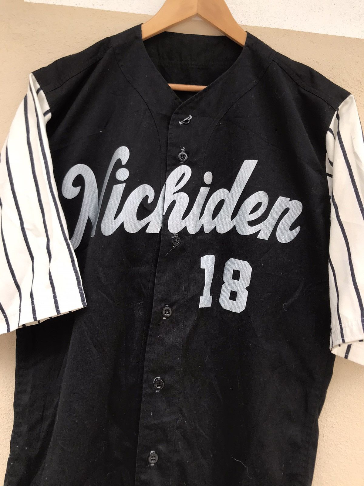 MLB Nichiden Baseball Jersey button up Size US L / EU 52-54 / 3 - 2 Thumbnail