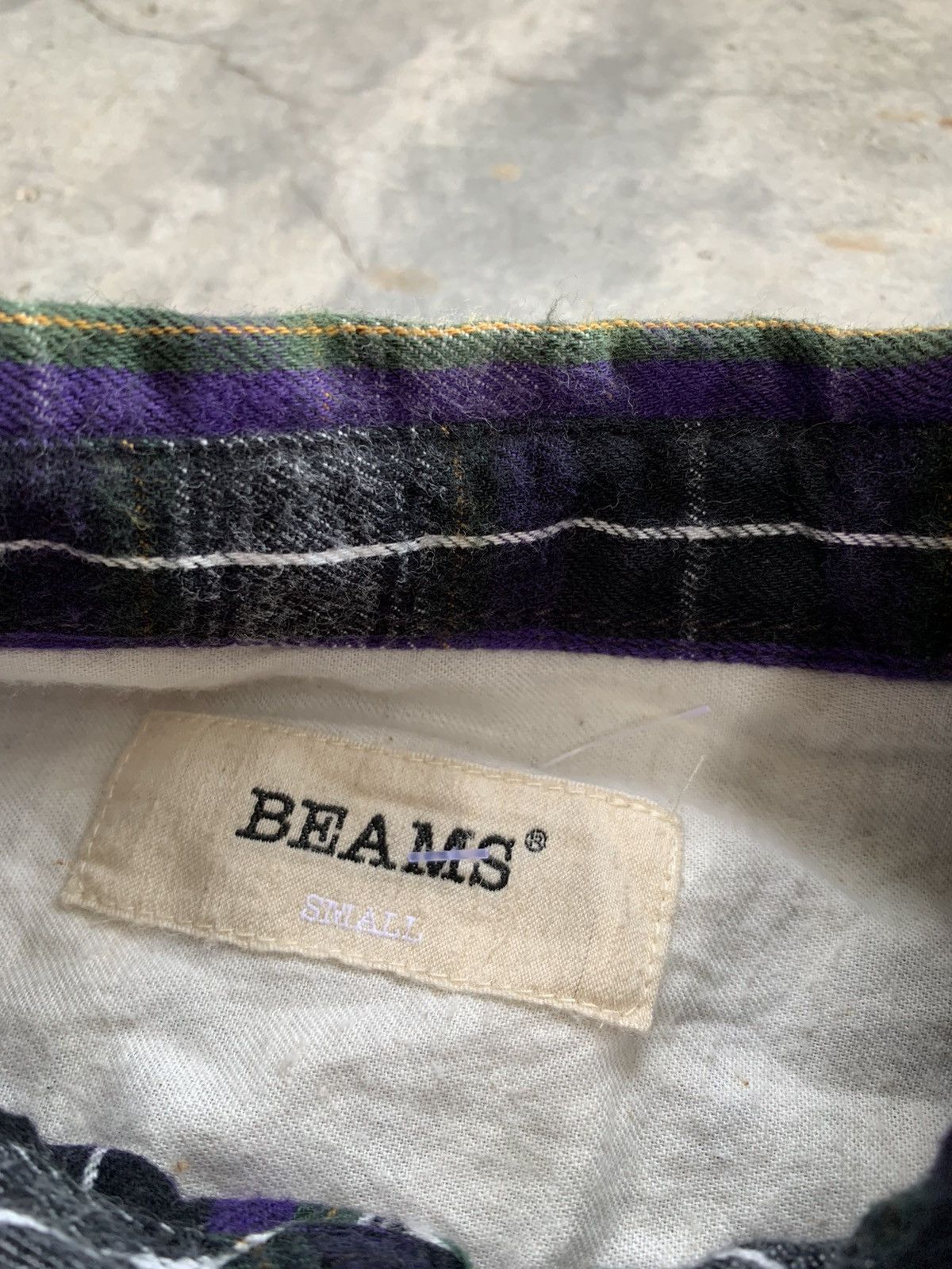 Beams Plus JapaneseBrand Beams Flannel Button Up Shirt Size US S / EU 44-46 / 1 - 4 Thumbnail