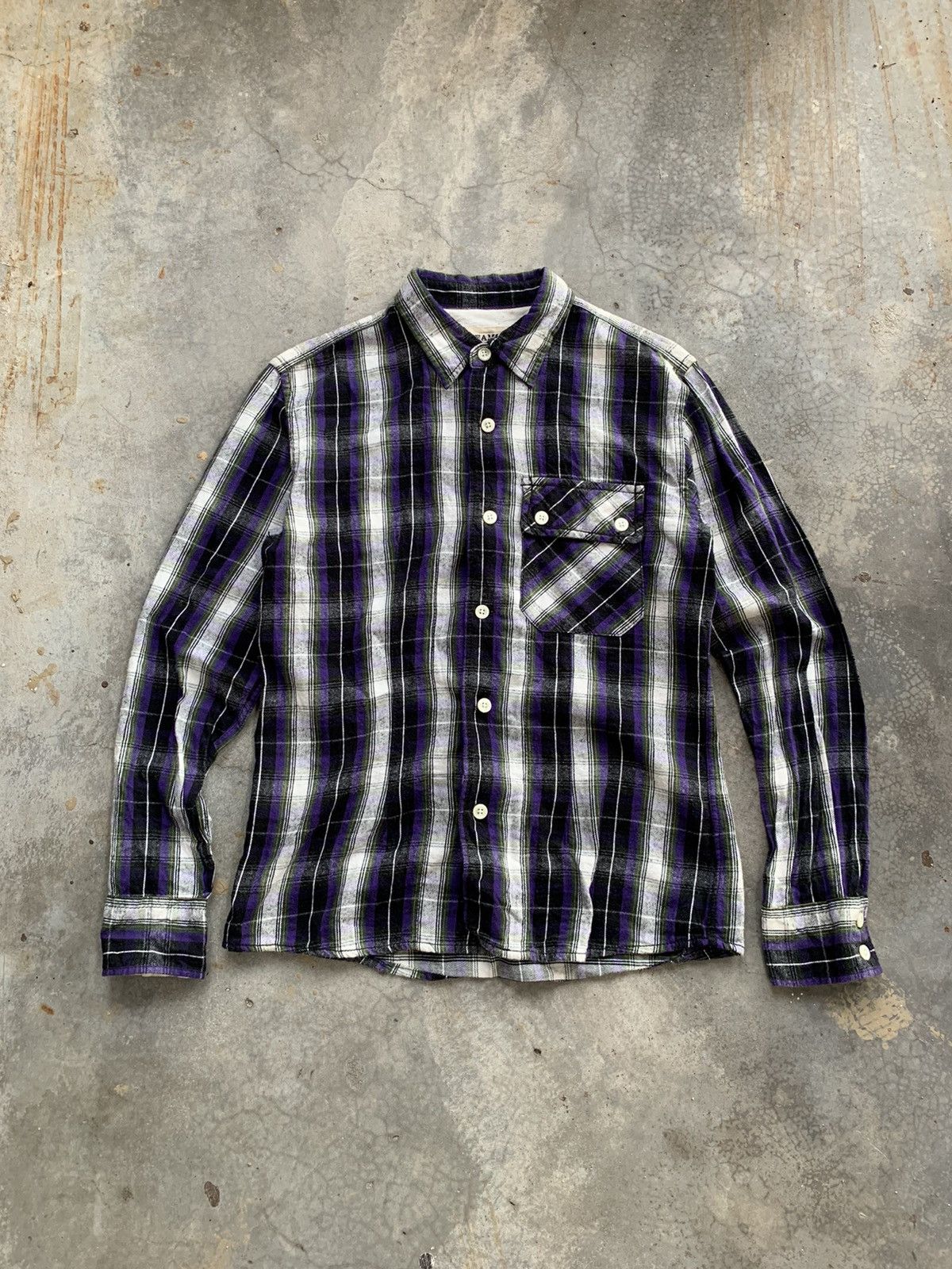 Beams Plus JapaneseBrand Beams Flannel Button Up Shirt Size US S / EU 44-46 / 1 - 1 Thumbnail