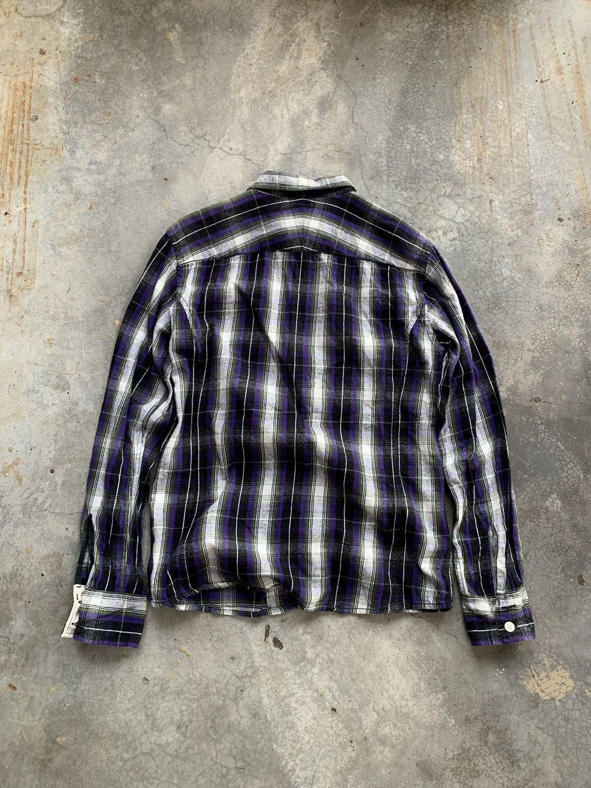 Beams Plus JapaneseBrand Beams Flannel Button Up Shirt Size US S / EU 44-46 / 1 - 3 Thumbnail