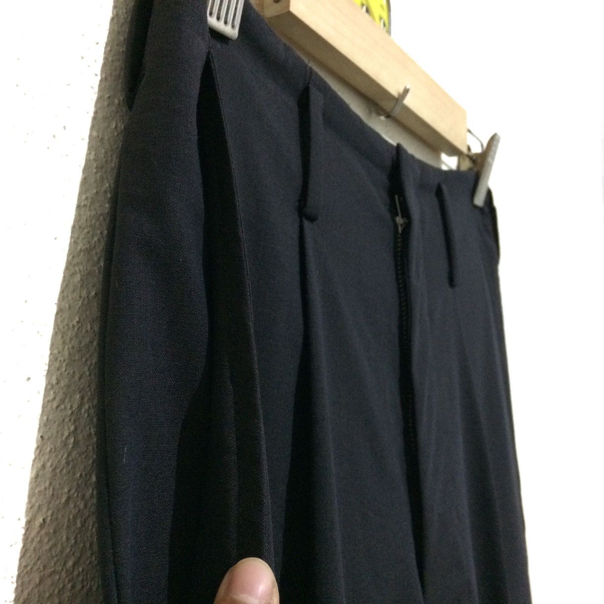 Yohji Yamamoto Vintage iconic YOHJI YAMAMOTO pour Homme Pants high waist Size US 27 - 2 Thumbnail