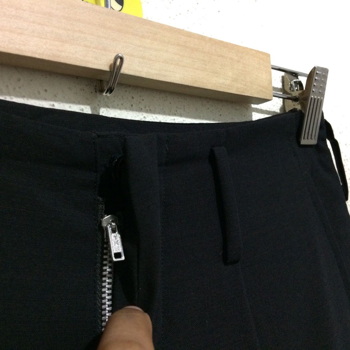 Yohji Yamamoto Vintage iconic YOHJI YAMAMOTO pour Homme Pants high waist Size US 27 - 3 Thumbnail
