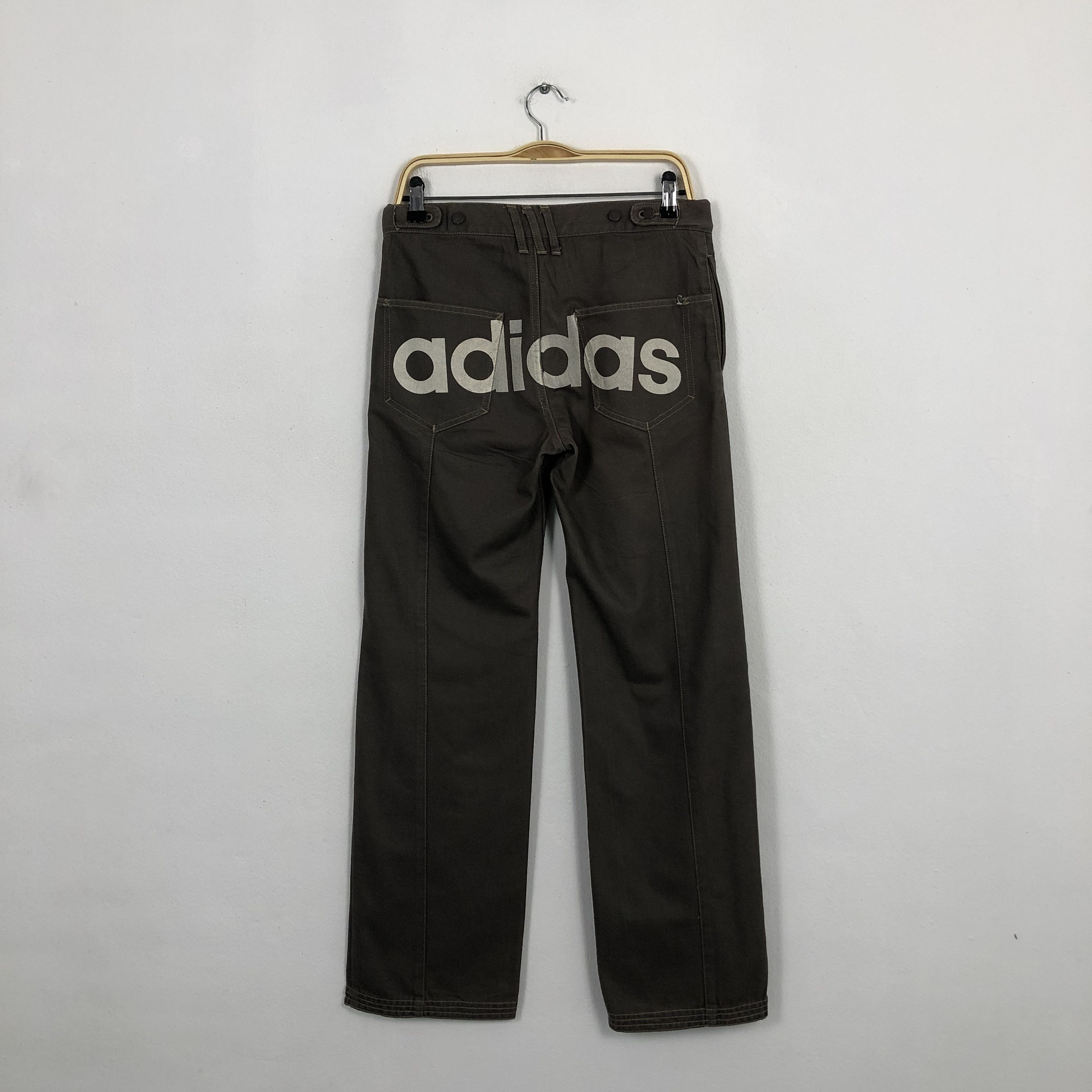Adidas Vintage Adidas Spellout Deisgn Style Pants Size US 32 / EU 48 - 1 Thumbnail