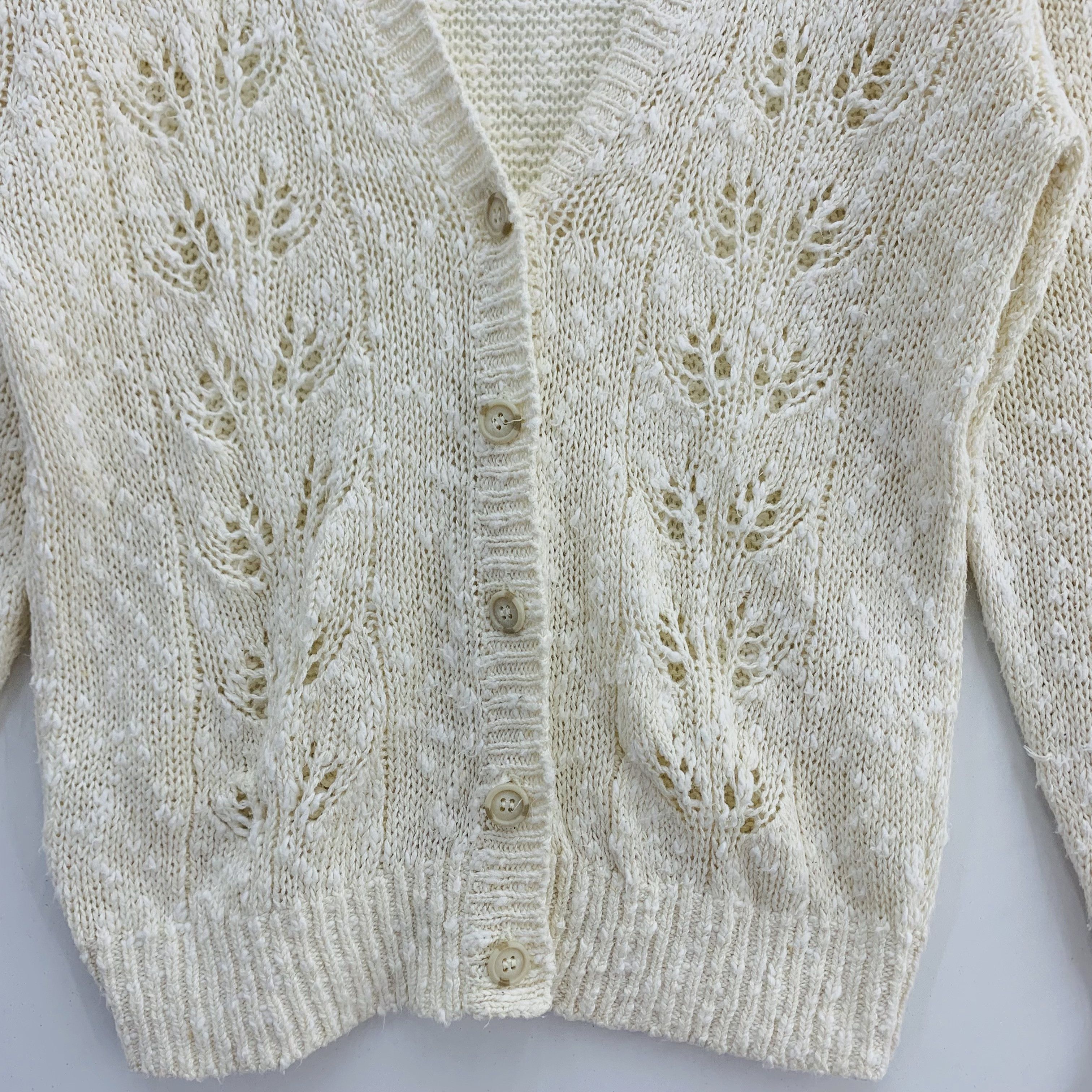 Japanese Brand Stefano Knit Cardigan Knitwear Size ONE SIZE - 3 Thumbnail