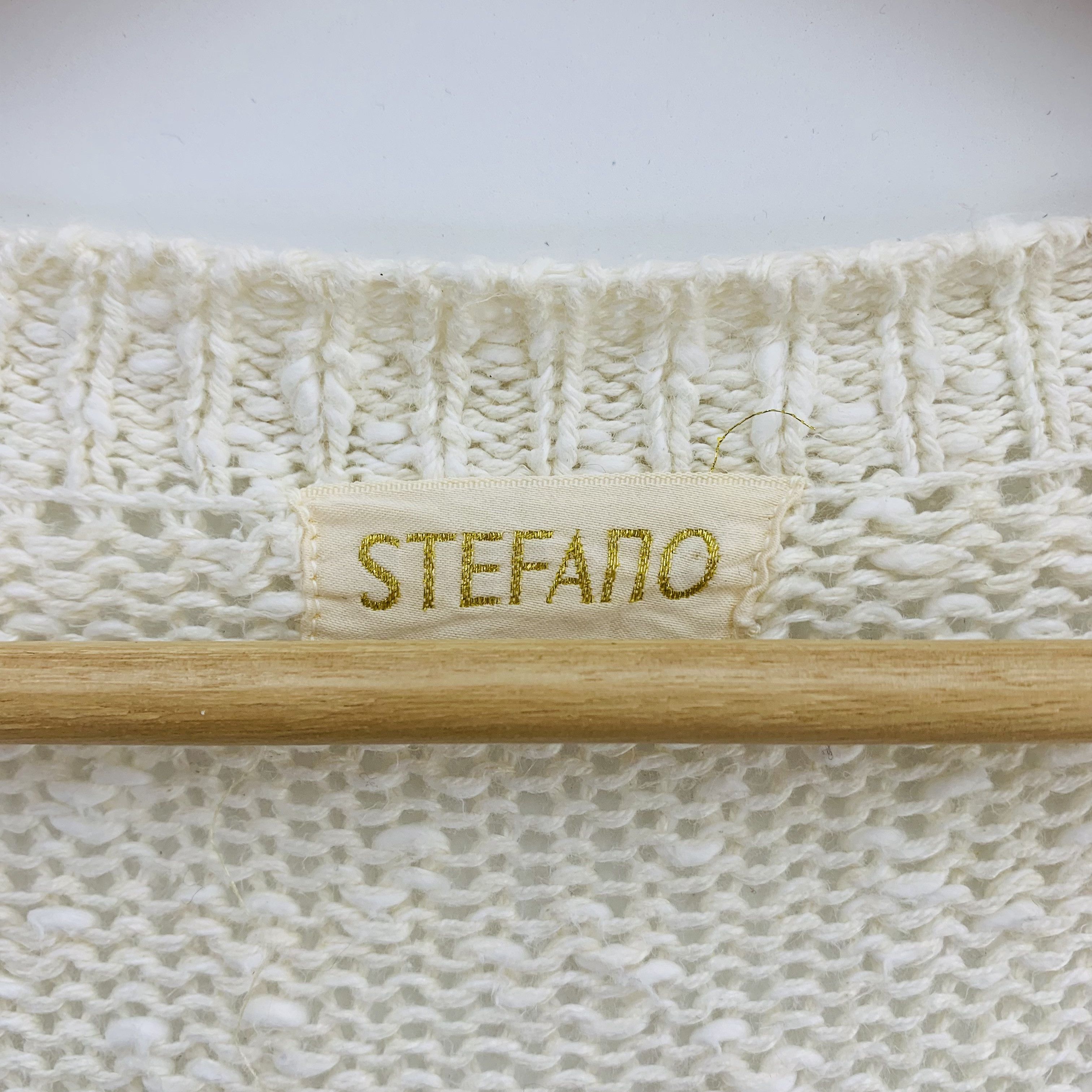 Japanese Brand Stefano Knit Cardigan Knitwear Size ONE SIZE - 5 Thumbnail