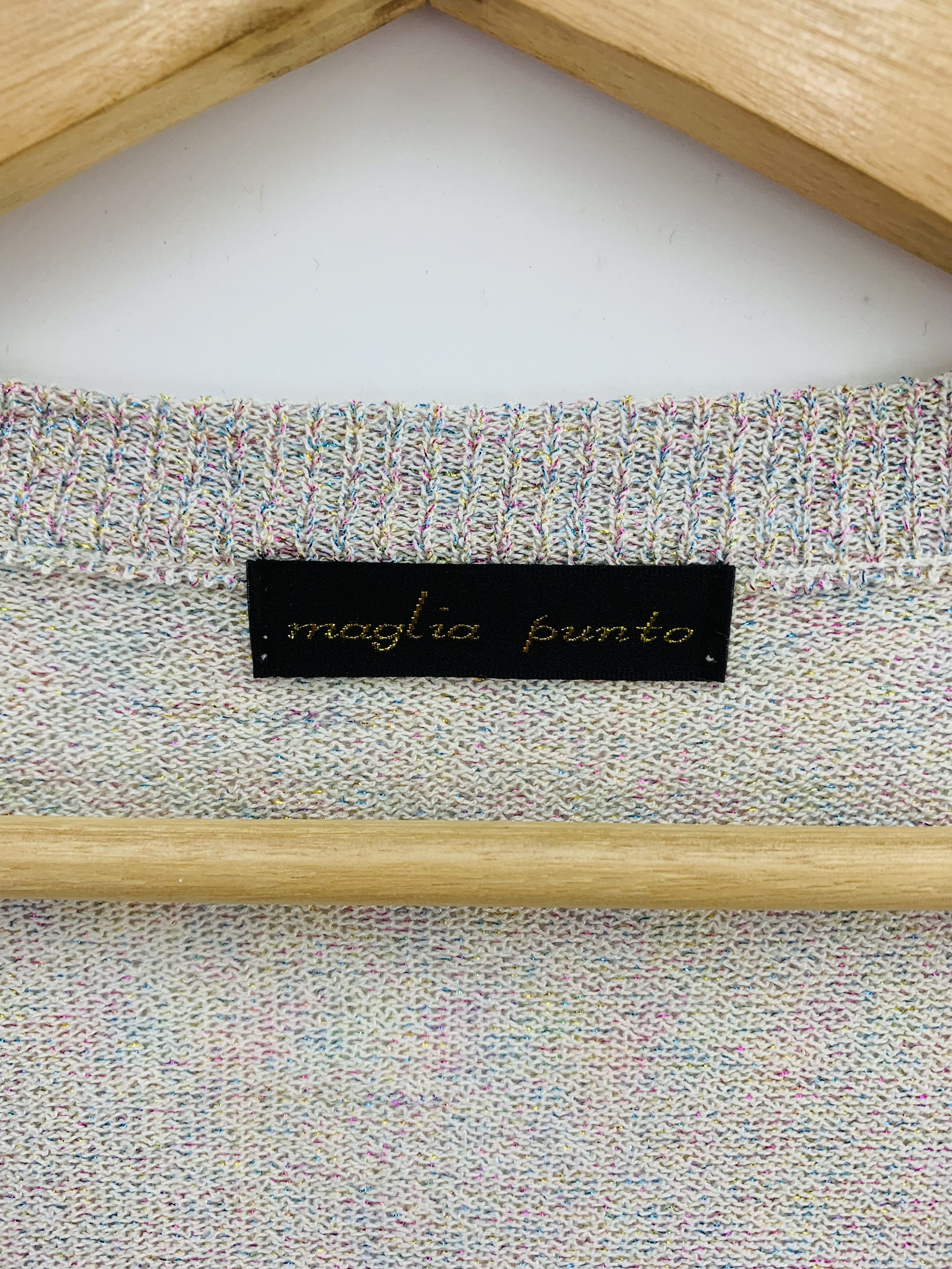 Japanese Brand Maglia Punto Knit Cardigan Size US M / EU 48-50 / 2 - 4 Thumbnail