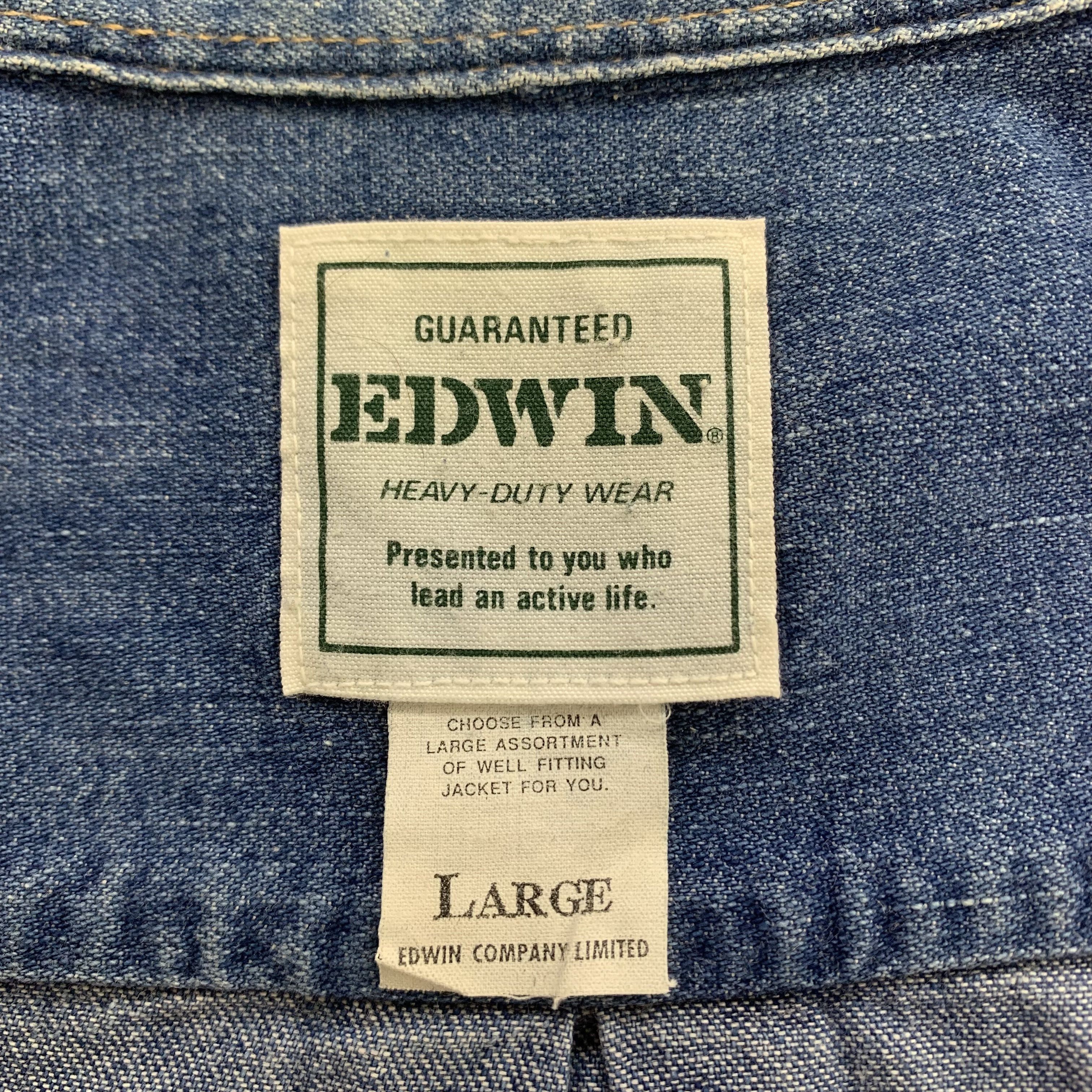 Other Edwin 5010 Denim Jacket size Large Size US L / EU 52-54 / 3 - 7 Thumbnail