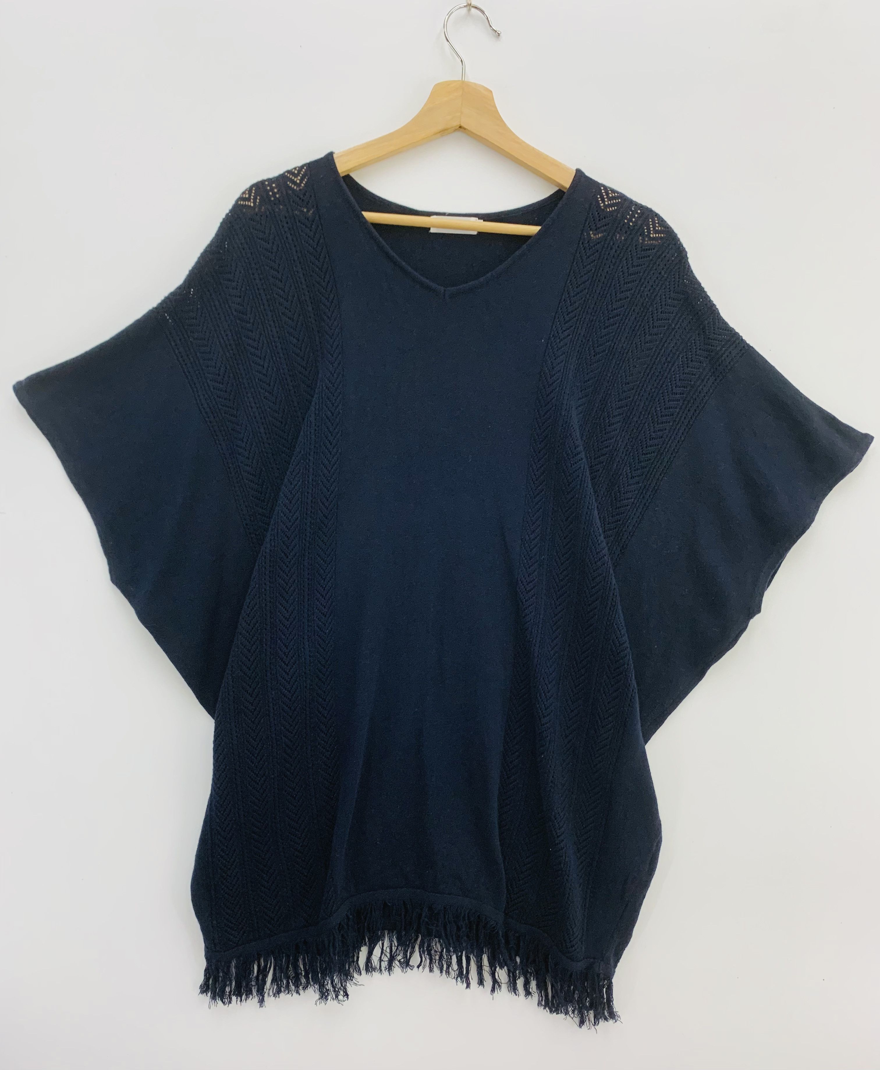 Homespun Knitwear × Japanese Brand Lepsim Knit Shirt Oversized Pullover Size ONE SIZE - 1 Thumbnail
