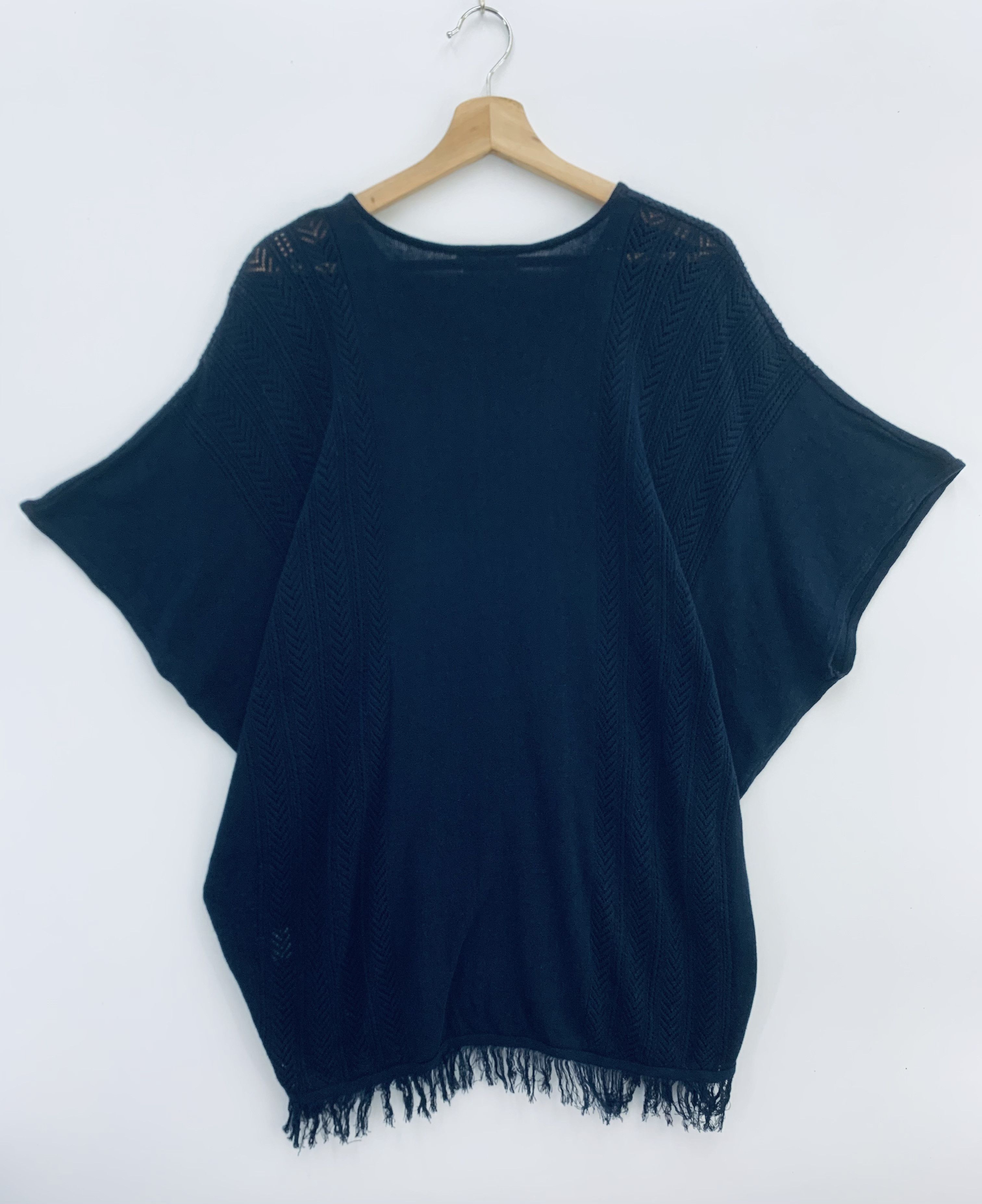 Homespun Knitwear × Japanese Brand Lepsim Knit Shirt Oversized Pullover Size ONE SIZE - 3 Thumbnail