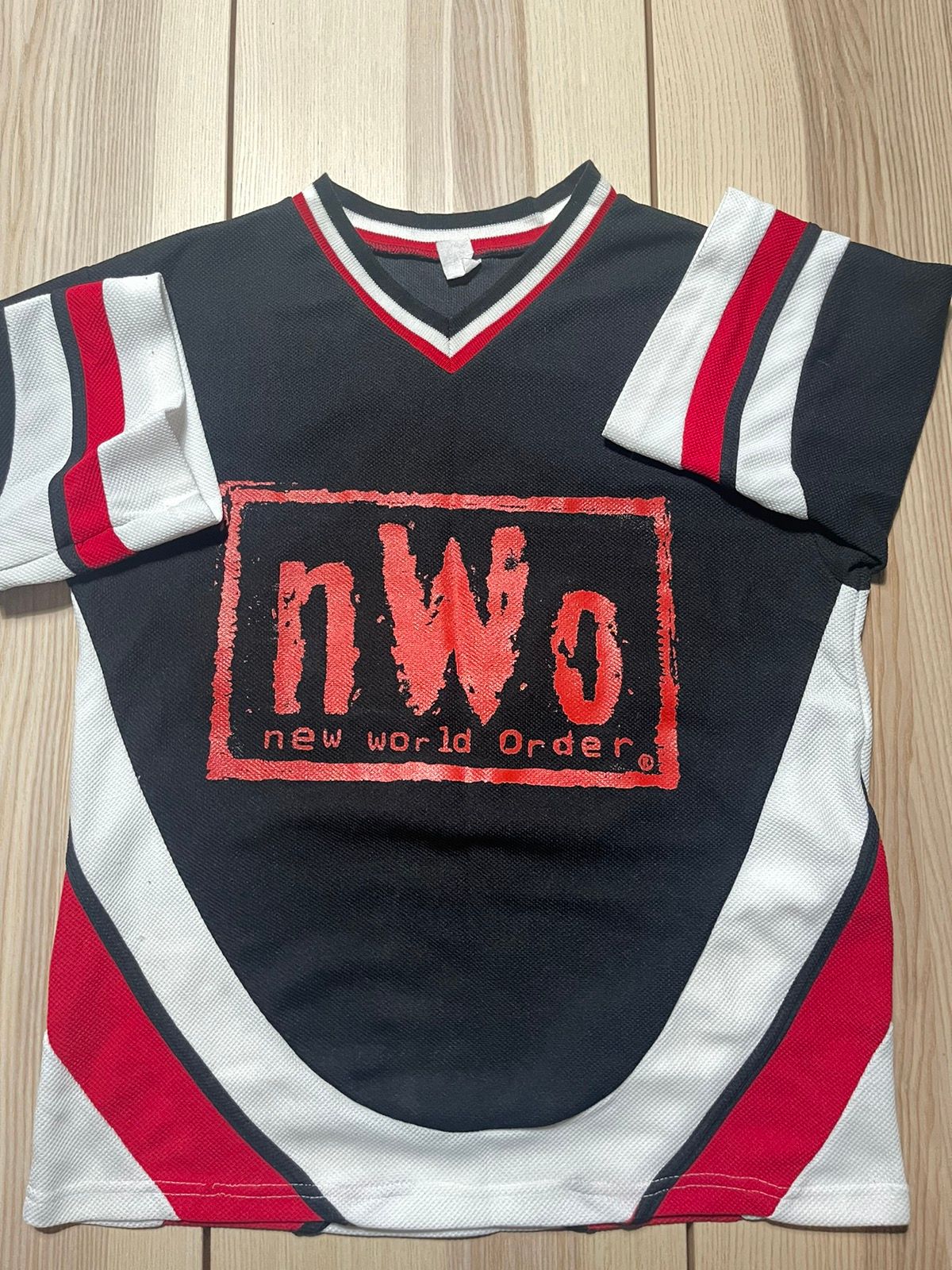 Vintage Vintage NWO “Wolf Pack” 4 Life WCW Wrestling Hockey Jersey Size US L / EU 52-54 / 3 - 1 Preview