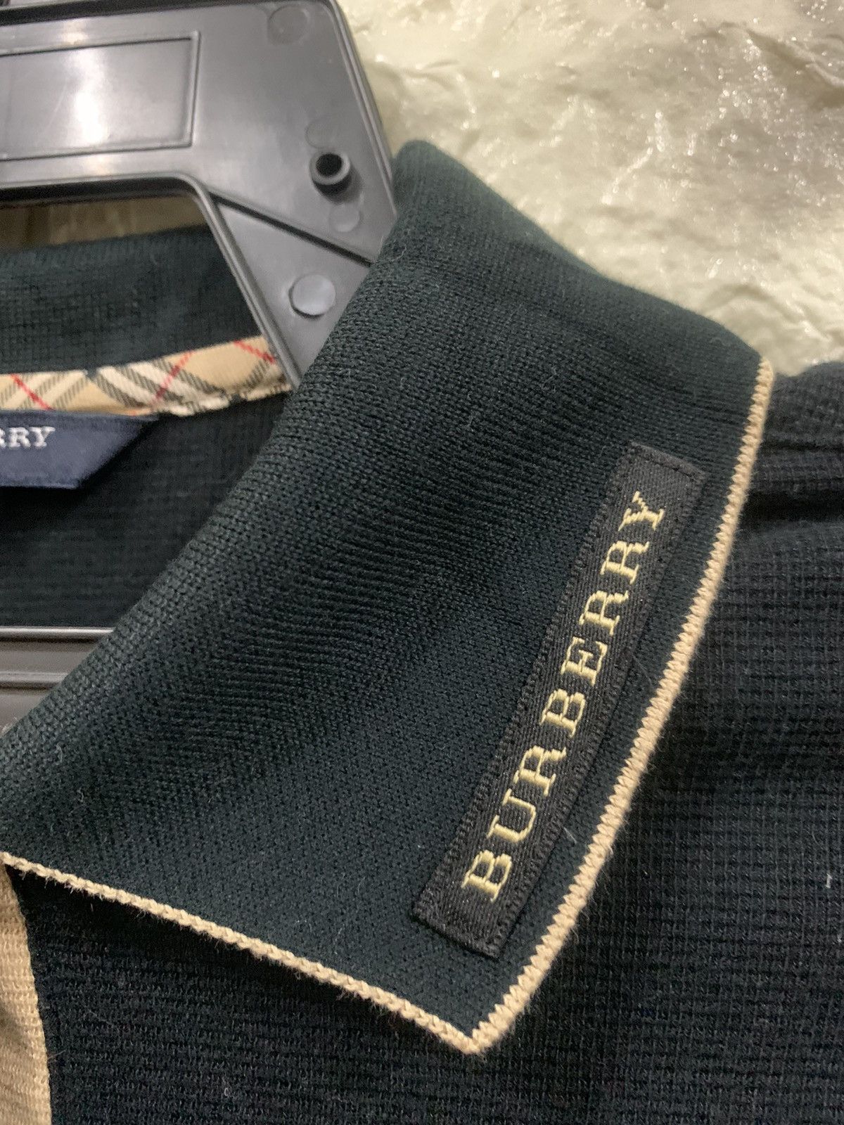 Burberry Buberry Golf Black Polo Size US M / EU 48-50 / 2 - 3 Thumbnail