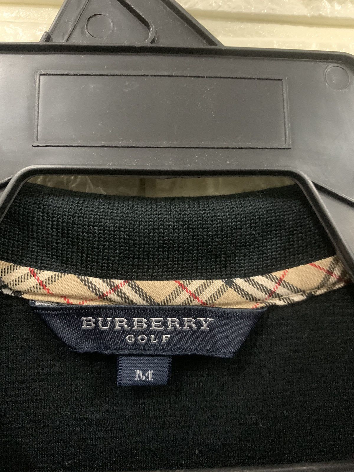 Burberry Buberry Golf Black Polo Size US M / EU 48-50 / 2 - 7 Thumbnail