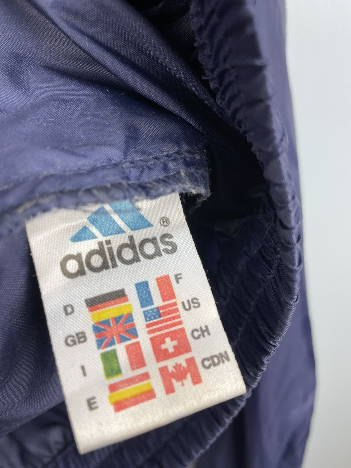 Adidas Vintage 90s Adidas Equipment windbreaker Size US L / EU 52-54 / 3 - 7 Thumbnail