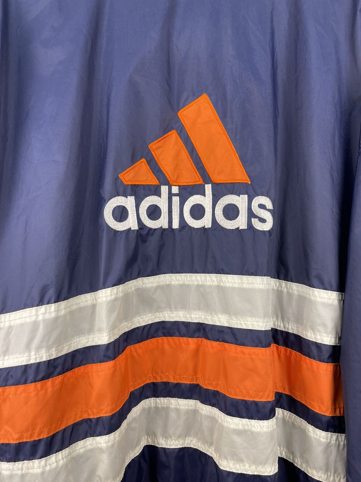 Adidas Vintage 90s Adidas Equipment windbreaker Size US L / EU 52-54 / 3 - 4 Thumbnail