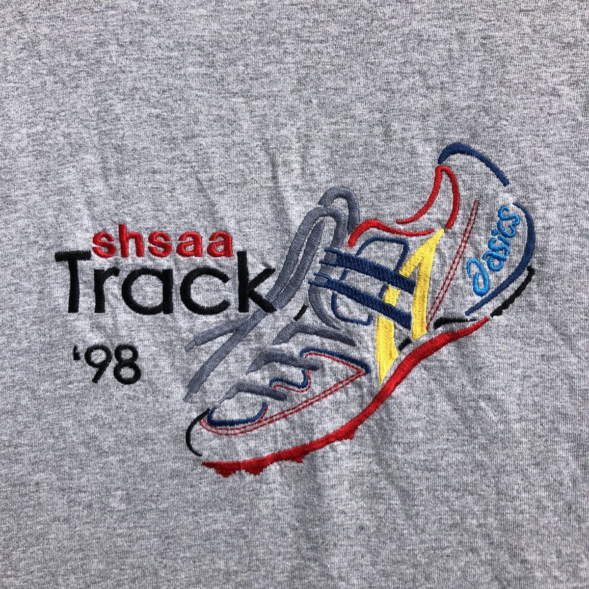 Asics RARE🔥 Vintage 90s Asics Size US L / EU 52-54 / 3 - 3 Thumbnail