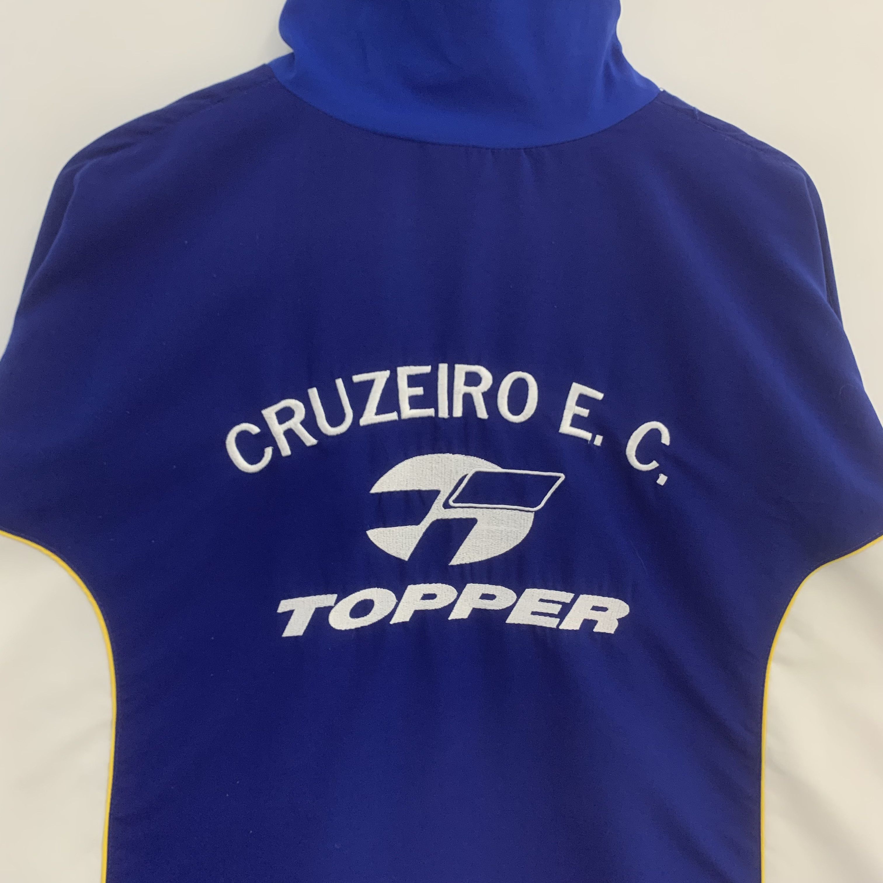 Japanese Brand × Vintage Vintage Cruzeiro Football Club Jacket Size US XL / EU 56 / 4 - 4 Thumbnail