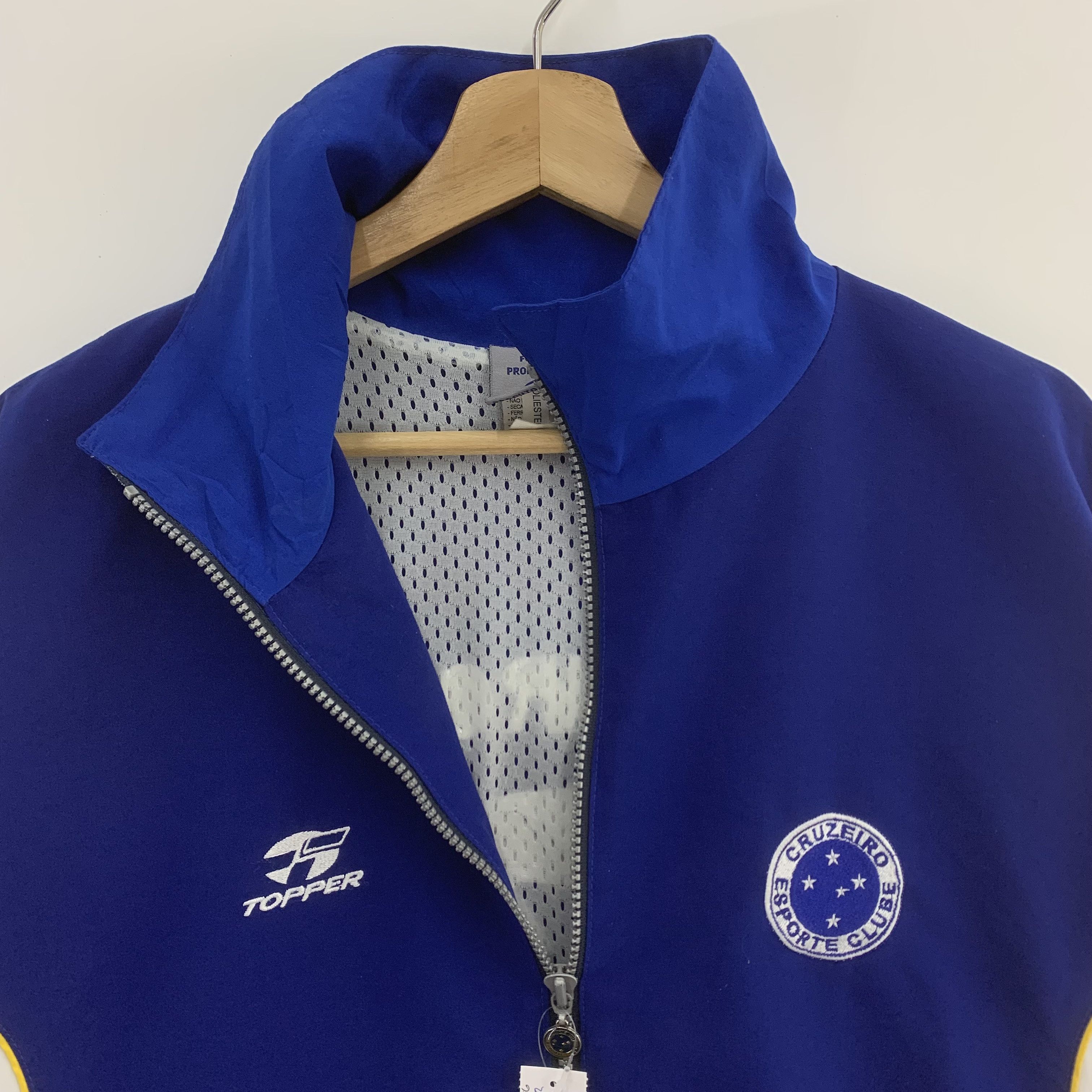 Japanese Brand × Vintage Vintage Cruzeiro Football Club Jacket Size US XL / EU 56 / 4 - 8 Thumbnail