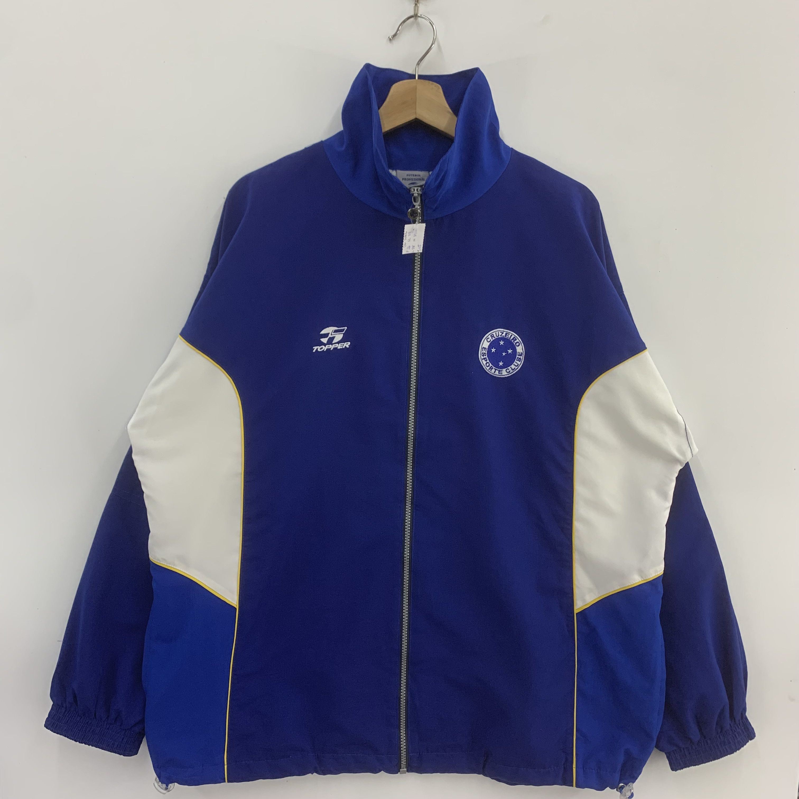 Japanese Brand × Vintage Vintage Cruzeiro Football Club Jacket Size US XL / EU 56 / 4 - 1 Thumbnail