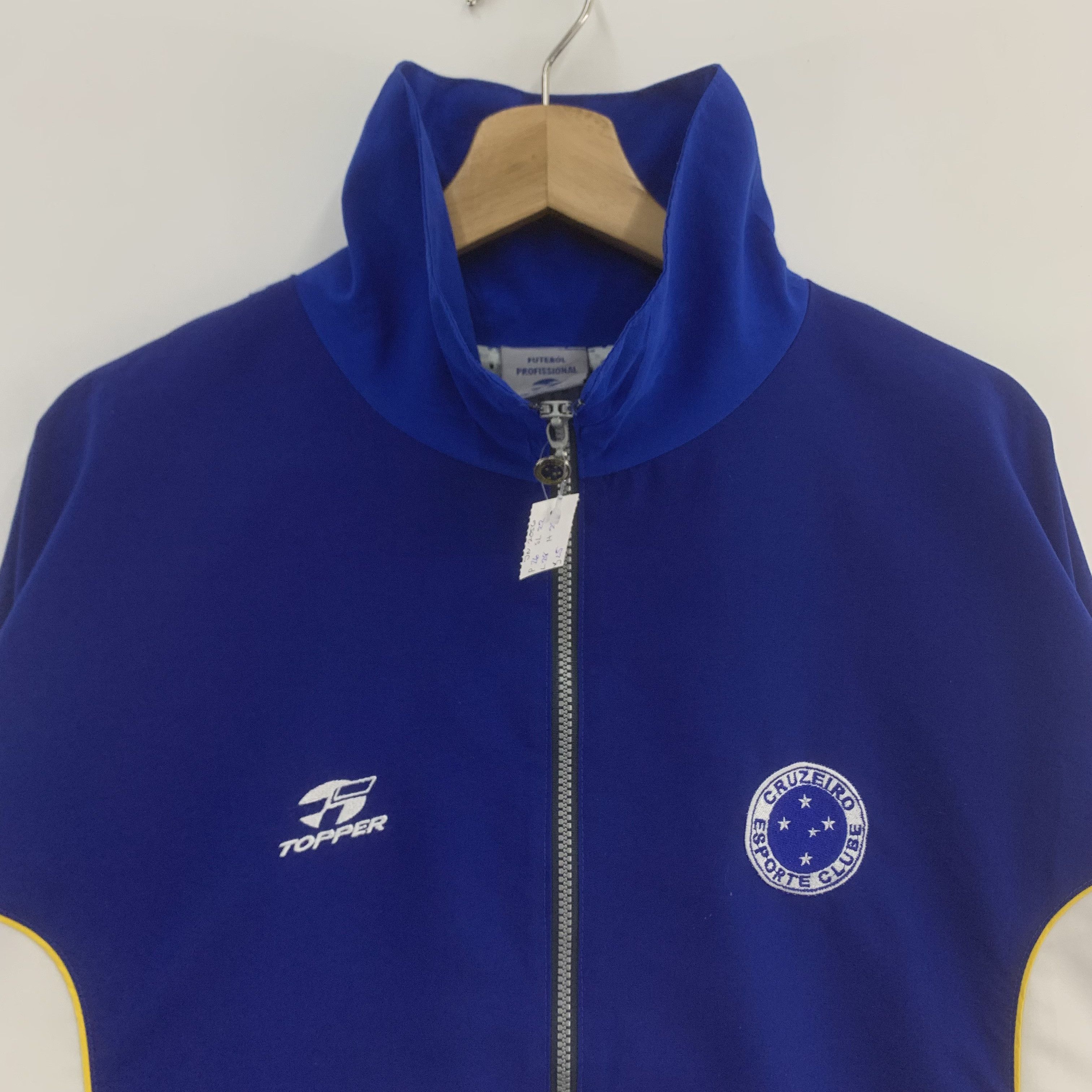 Japanese Brand × Vintage Vintage Cruzeiro Football Club Jacket Size US XL / EU 56 / 4 - 3 Thumbnail