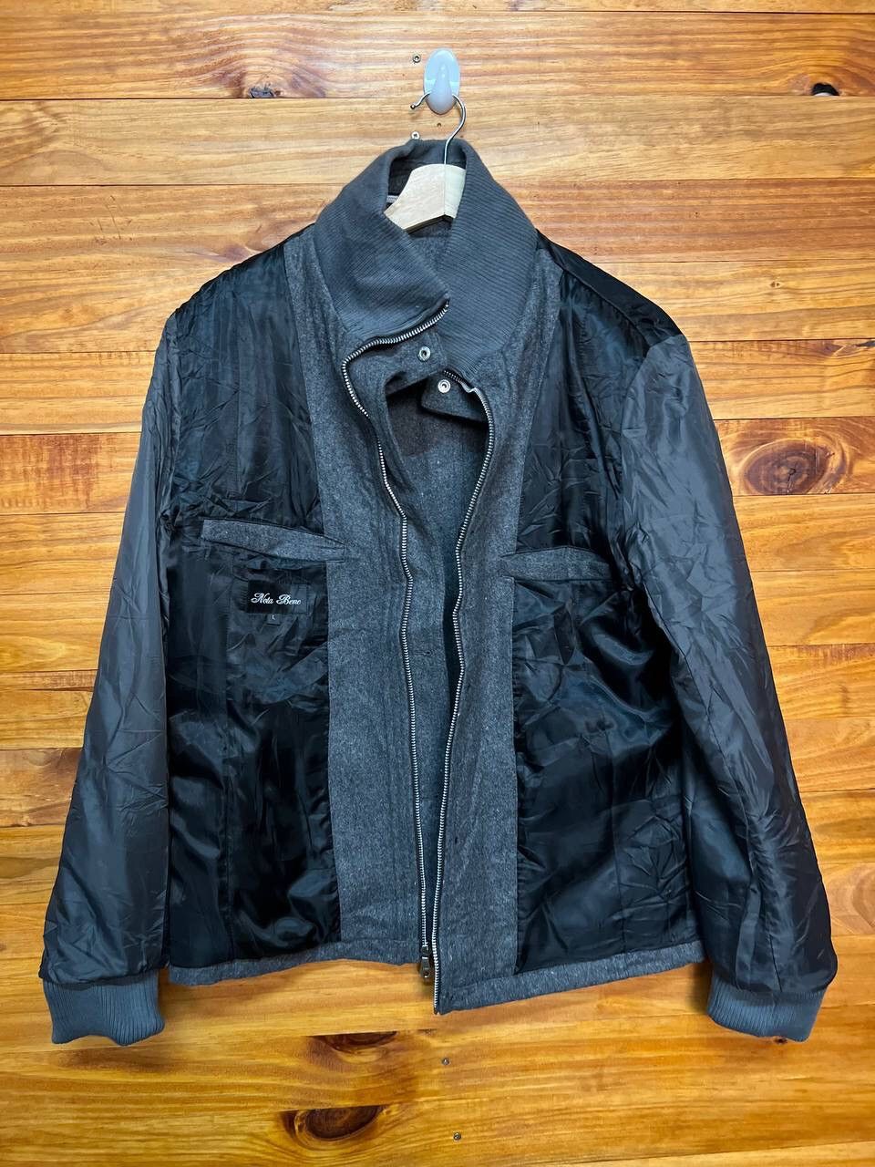 Japanese Brand NOTA BENE WOOL STYLE JACKET Size US L / EU 52-54 / 3 - 14 Thumbnail