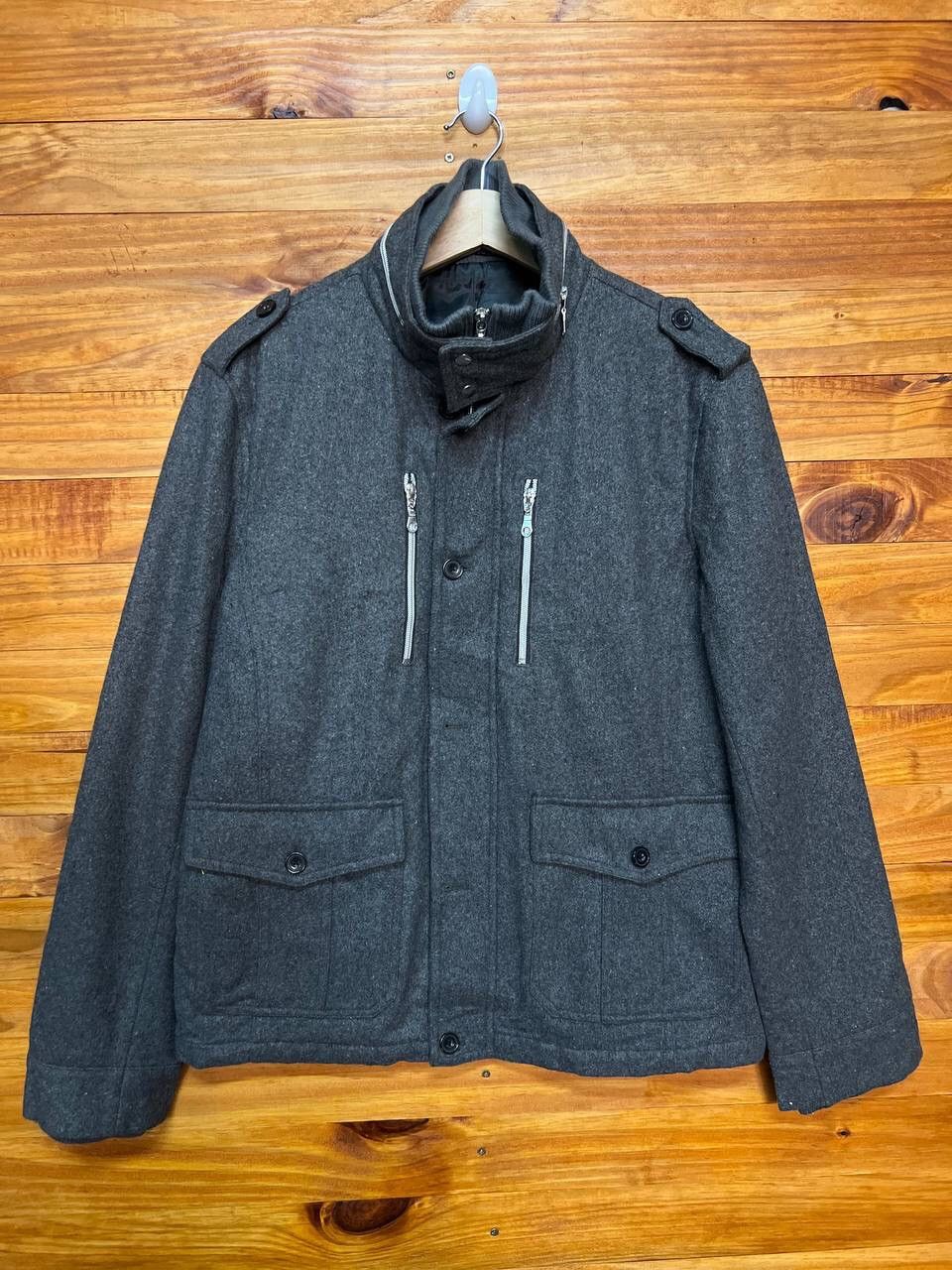 Japanese Brand NOTA BENE WOOL STYLE JACKET Size US L / EU 52-54 / 3 - 1 Thumbnail