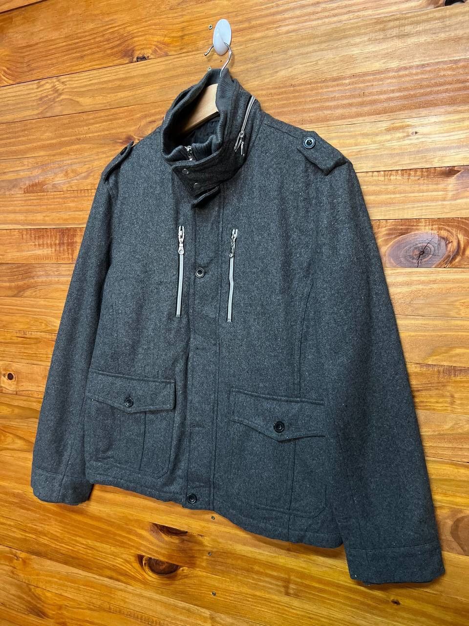 Japanese Brand NOTA BENE WOOL STYLE JACKET Size US L / EU 52-54 / 3 - 3 Thumbnail
