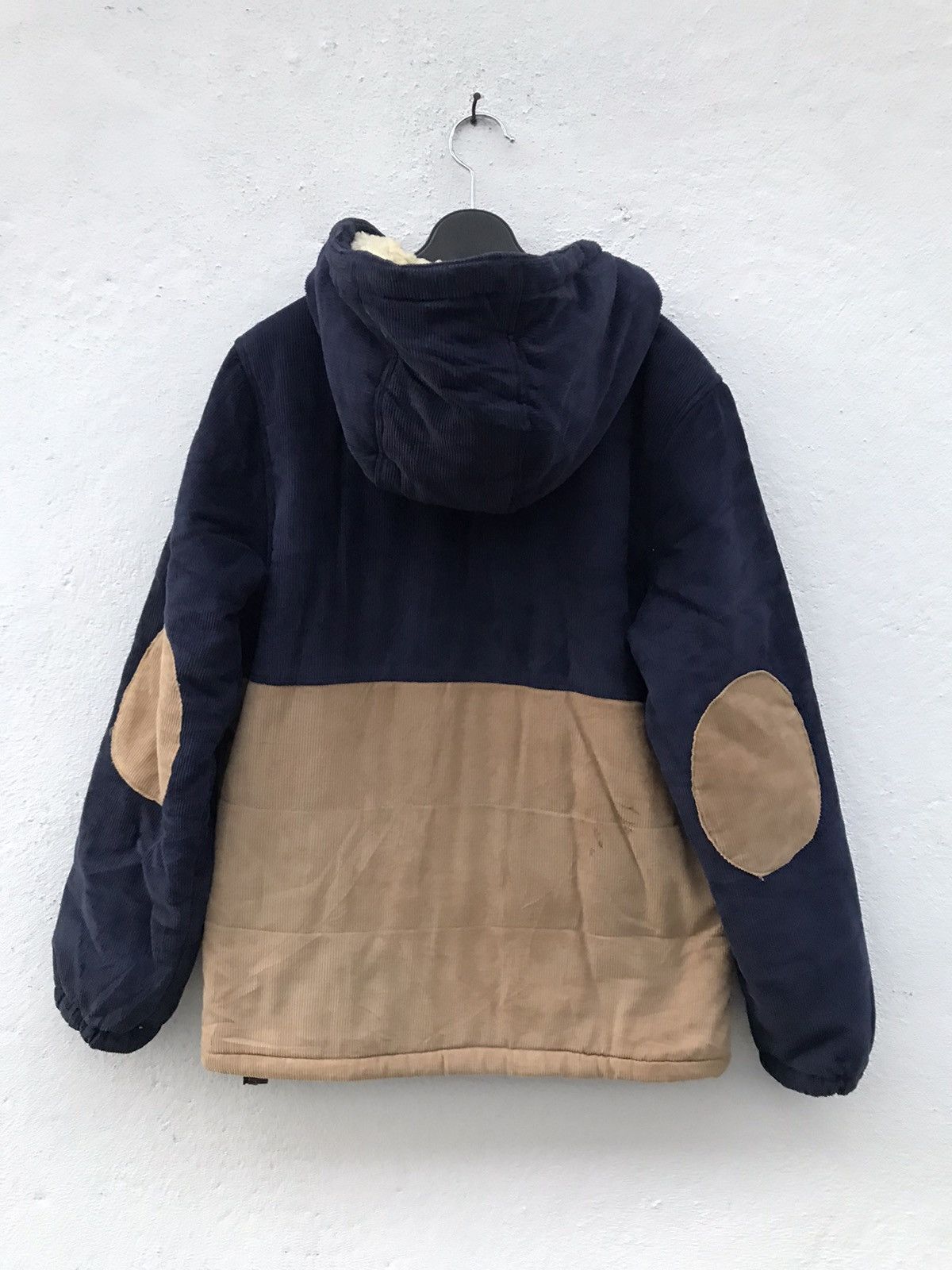 Japanese Brand Magic Number The Standard Two Tone Corduroy Hooded Jackets Size US M / EU 48-50 / 2 - 7 Thumbnail