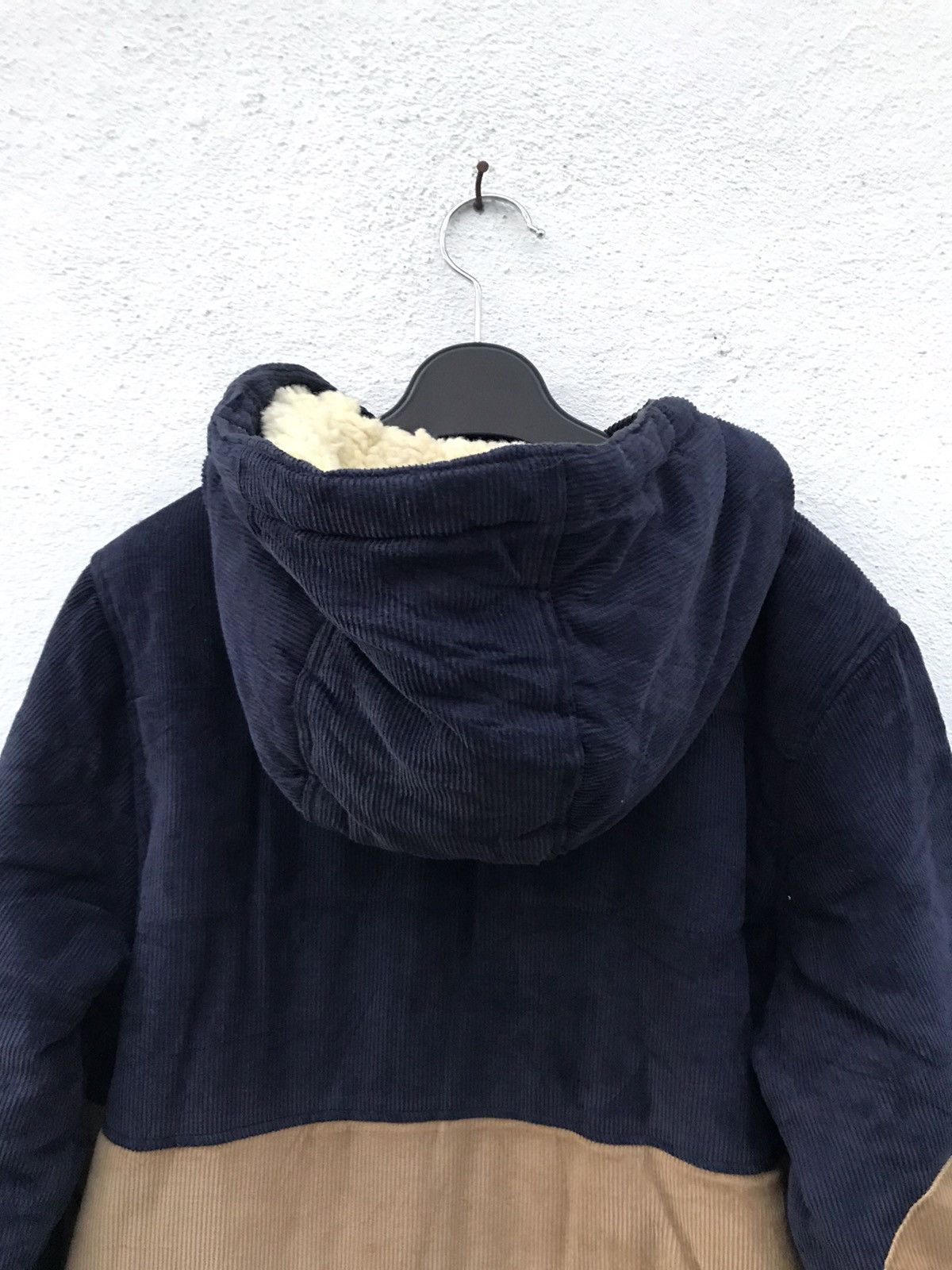 Japanese Brand Magic Number The Standard Two Tone Corduroy Hooded Jackets Size US M / EU 48-50 / 2 - 11 Thumbnail