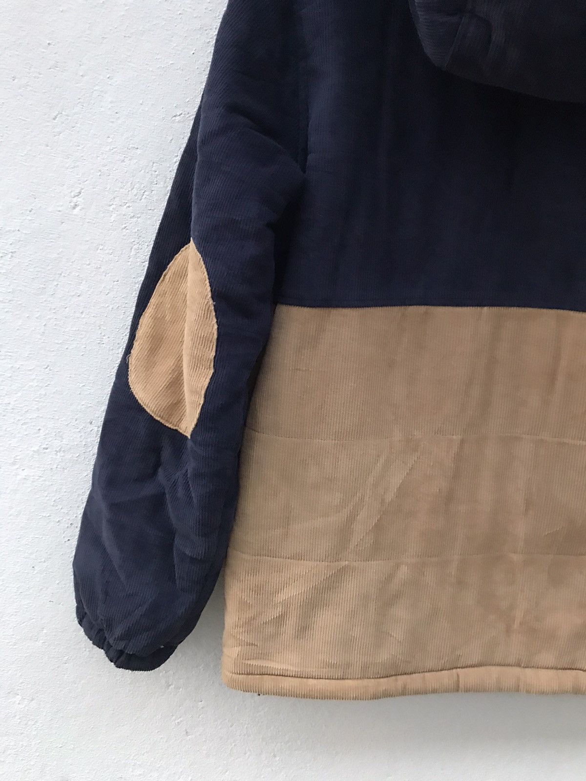 Japanese Brand Magic Number The Standard Two Tone Corduroy Hooded Jackets Size US M / EU 48-50 / 2 - 8 Thumbnail