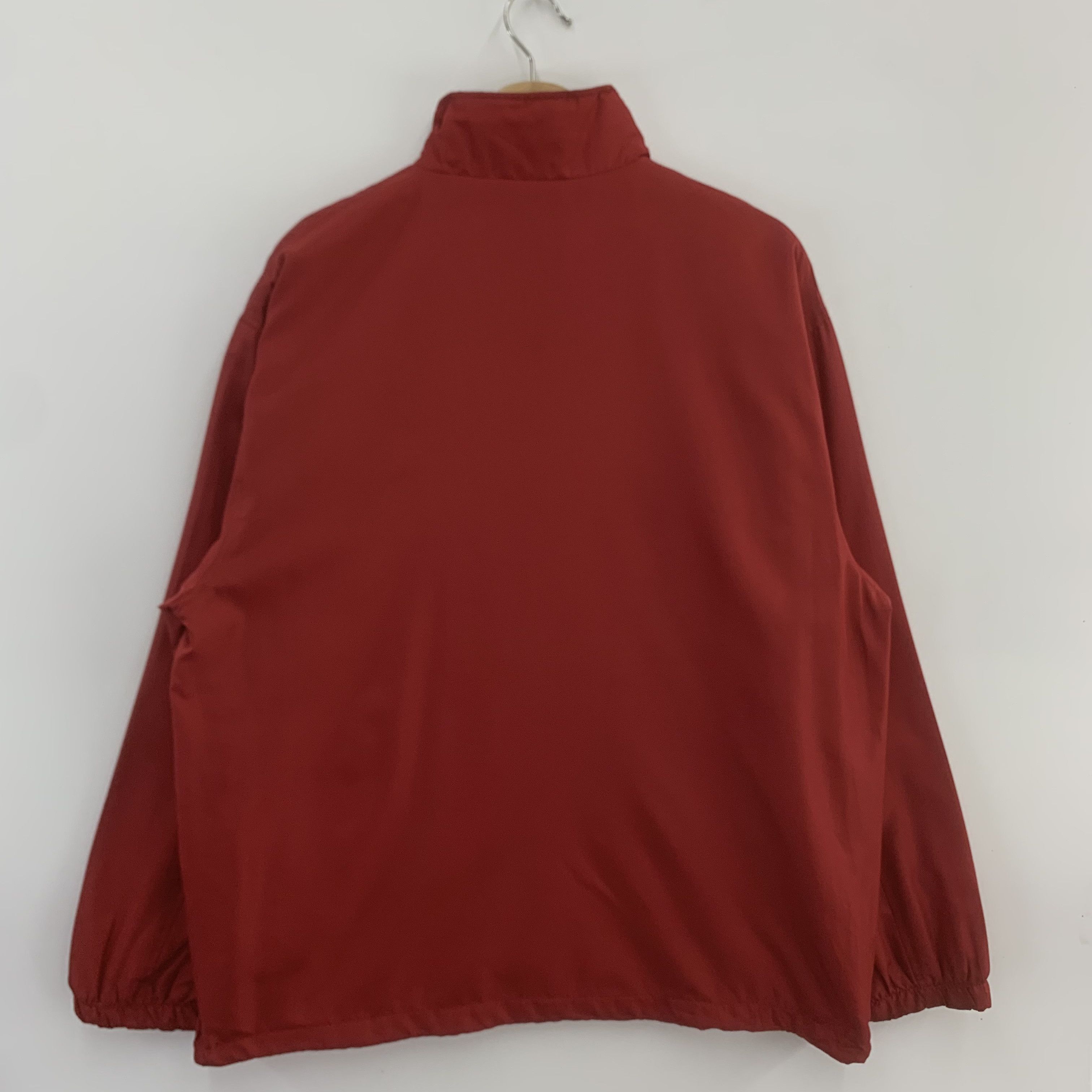 Japanese Brand × Vintage Vintage Living Nature Jacket Red Windbreaker Size US L / EU 52-54 / 3 - 2 Thumbnail