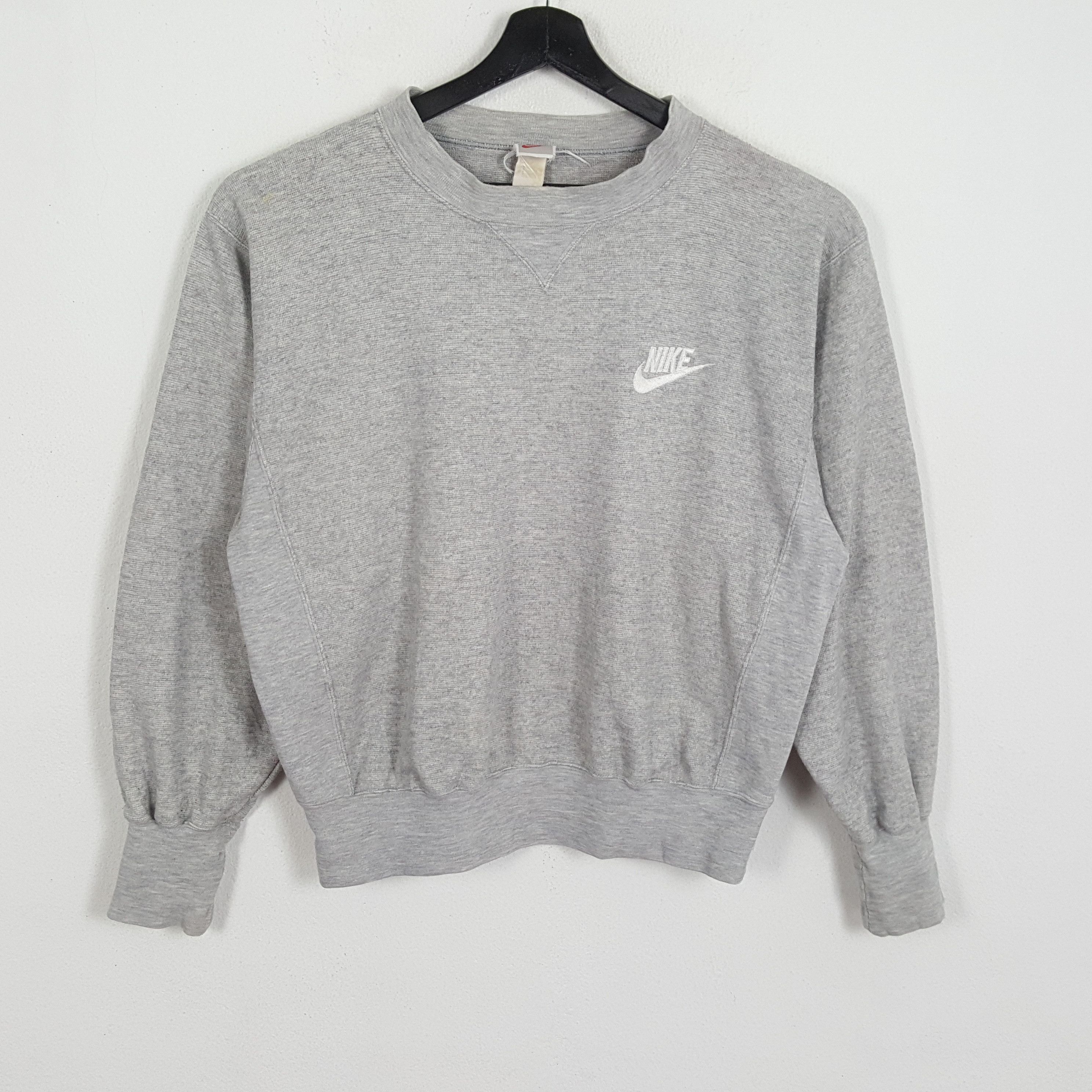 NIKE Sportswear Streetwear Style Small Logo Sweatshirt
