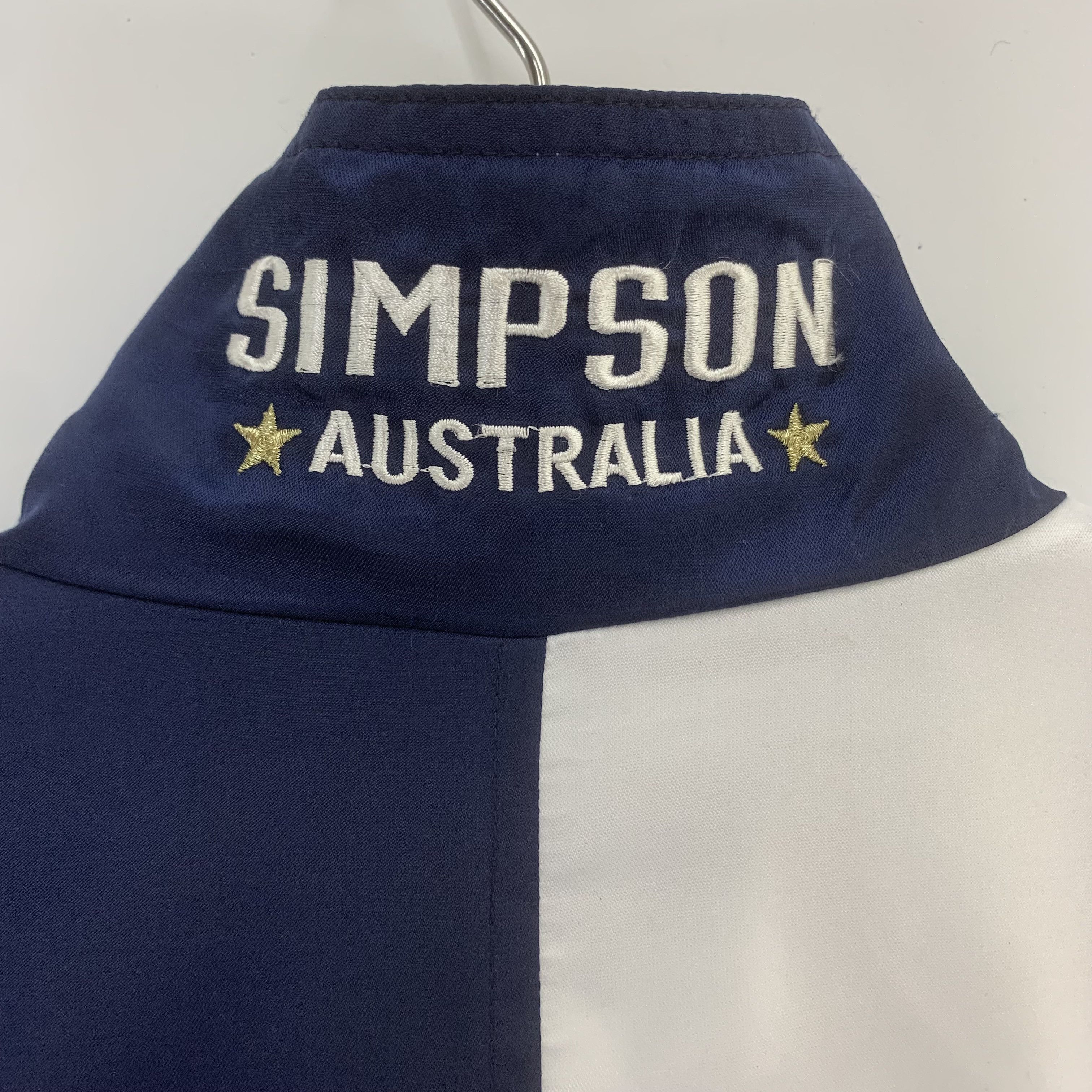 Vintage Vintage Simpson Sports Australia Windbreaker Jacket Size US L / EU 52-54 / 3 - 8 Thumbnail