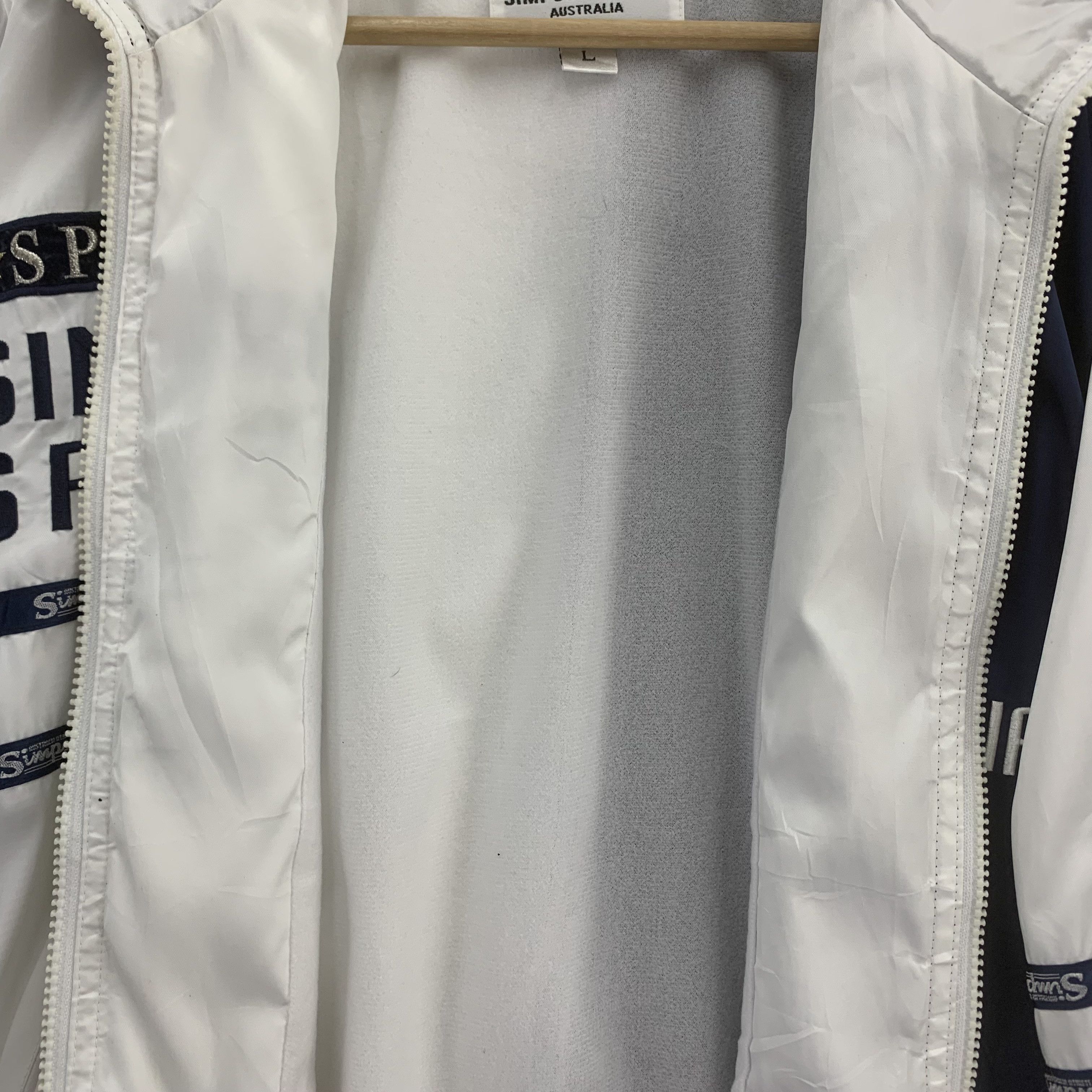 Vintage Vintage Simpson Sports Australia Windbreaker Jacket Size US L / EU 52-54 / 3 - 7 Thumbnail