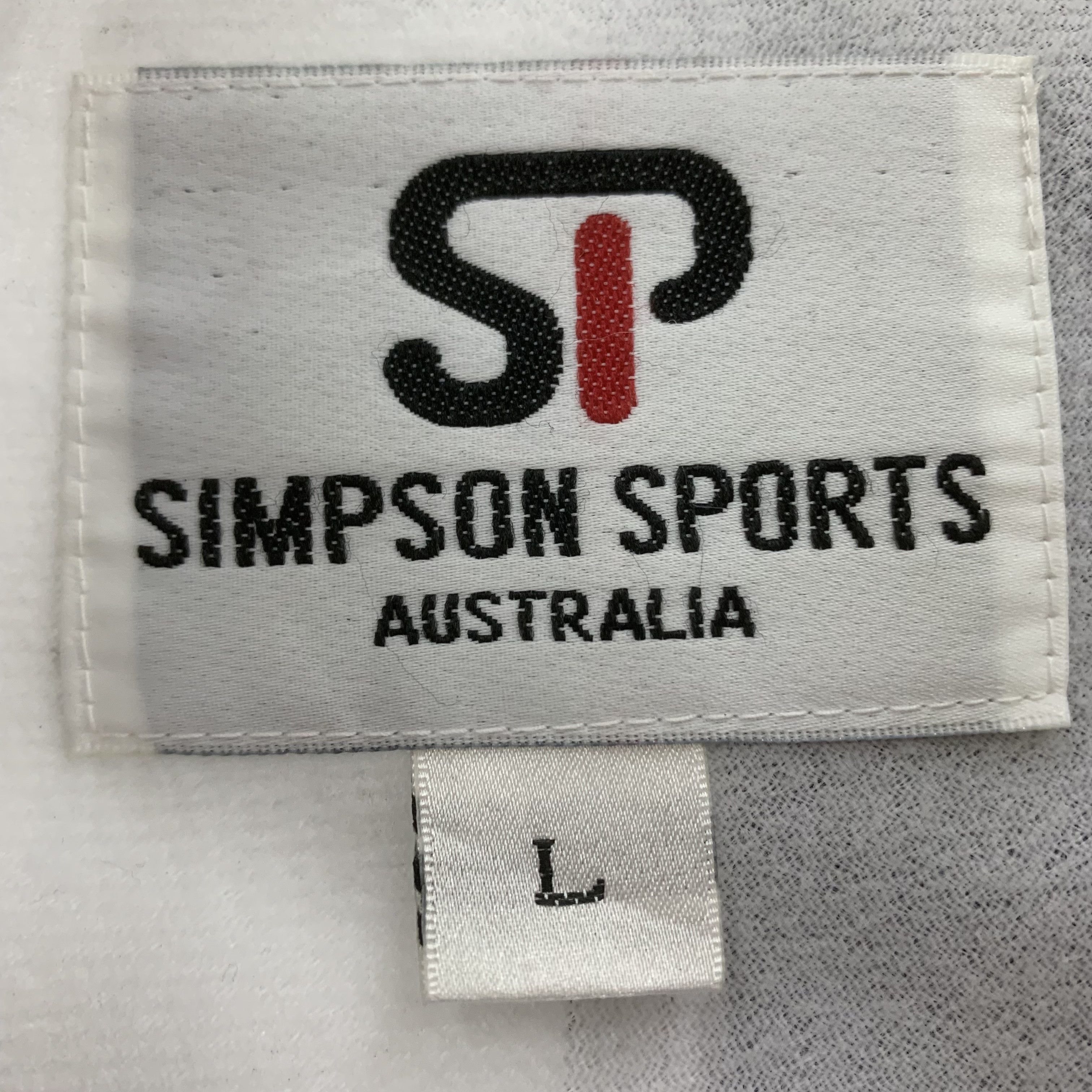 Vintage Vintage Simpson Sports Australia Windbreaker Jacket Size US L / EU 52-54 / 3 - 10 Thumbnail