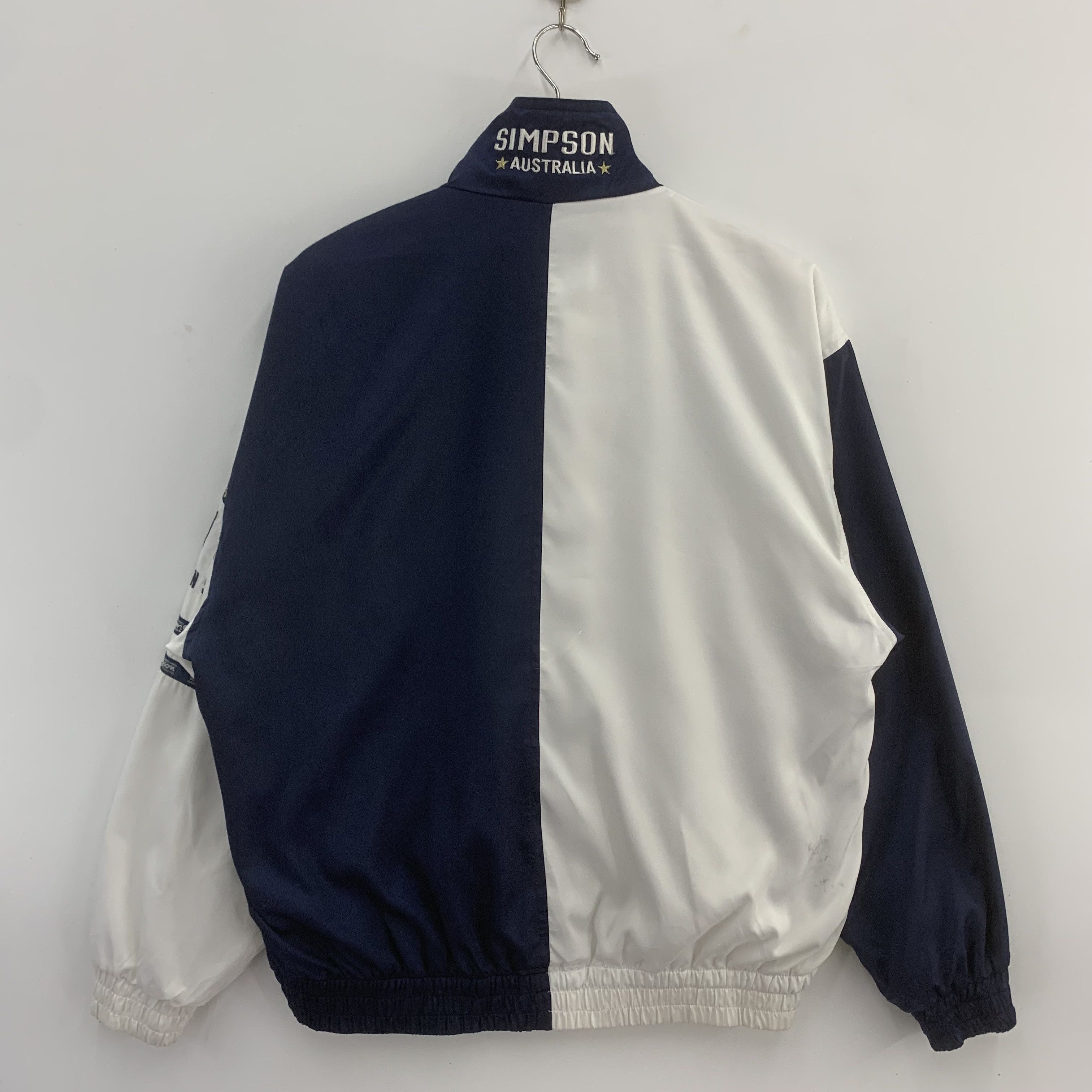 Vintage Vintage Simpson Sports Australia Windbreaker Jacket Size US L / EU 52-54 / 3 - 2 Thumbnail