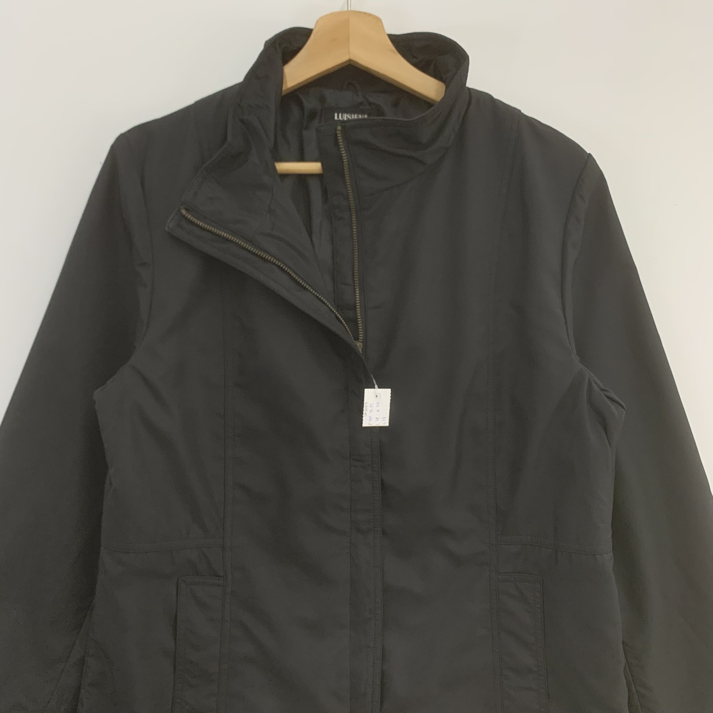 Japanese Brand × Vintage Luiseina Tokyo Black Women Jacket Size ONE SIZE - 5 Thumbnail